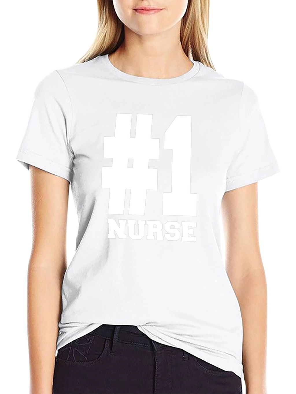 #1 Nurse Graphic T-Shirt - Gift for Nurses