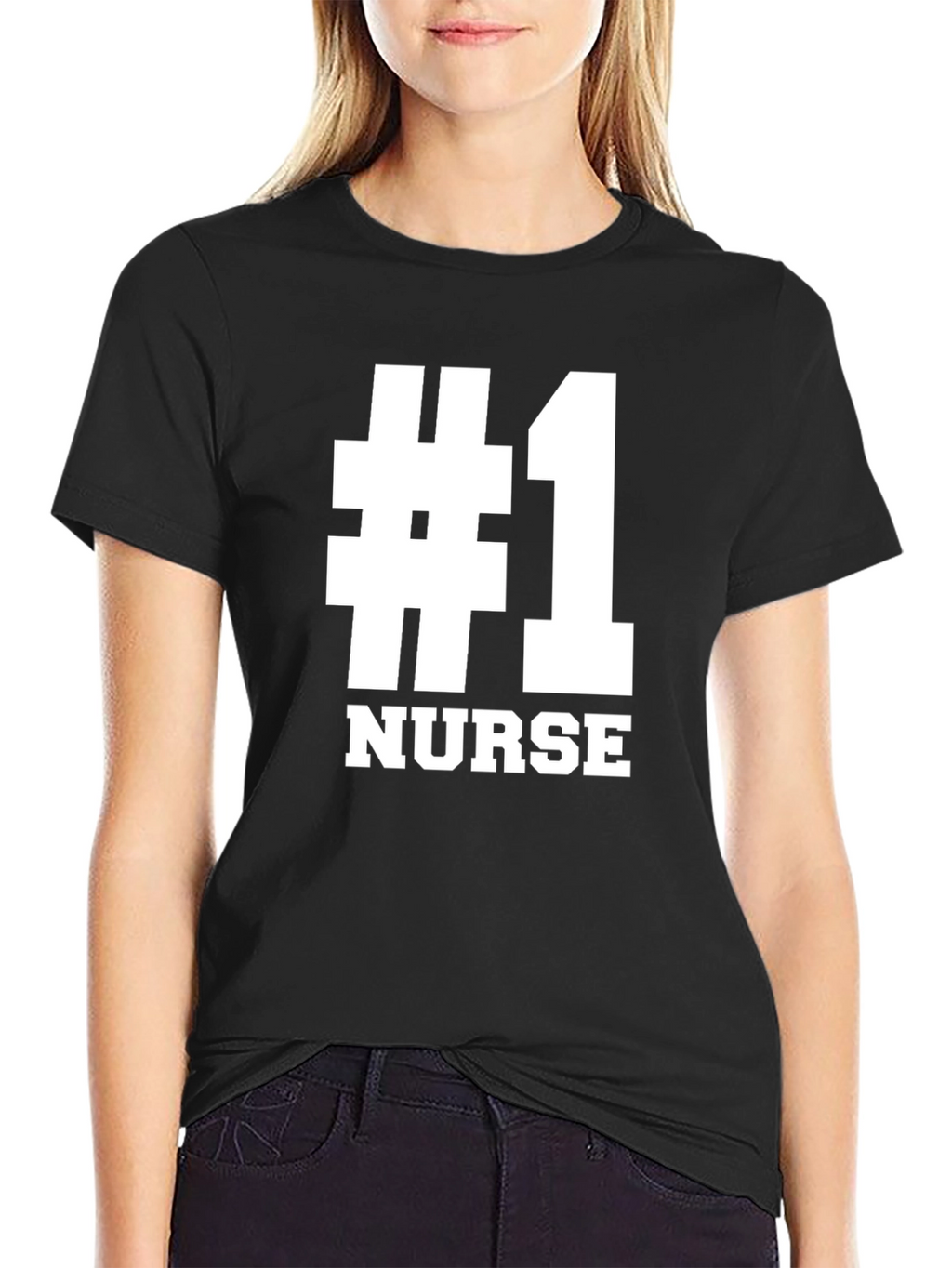 #1 Nurse Graphic T-Shirt - Gift for Nurses