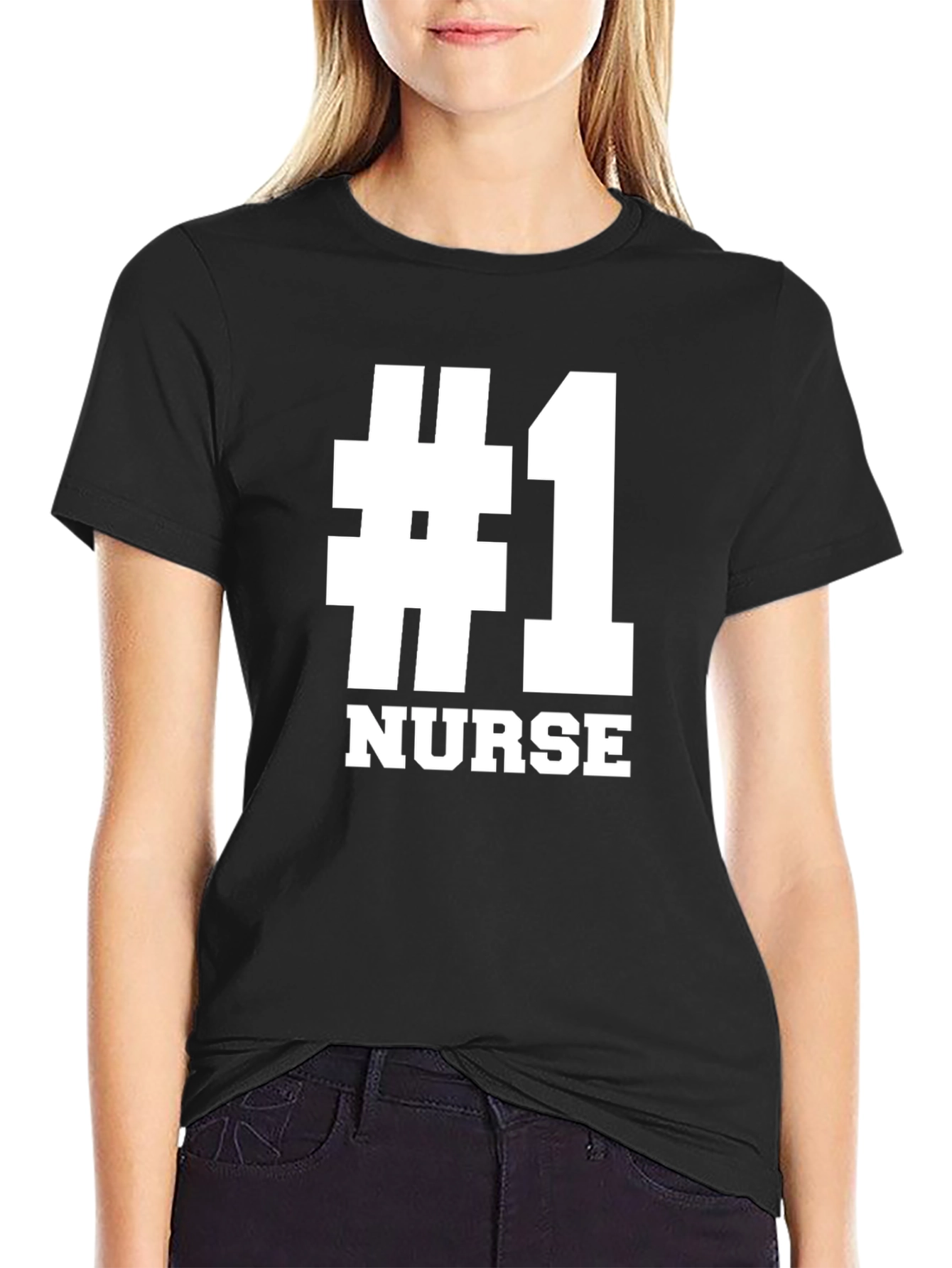 #1 Nurse Graphic T-Shirt - Gift for Nurses