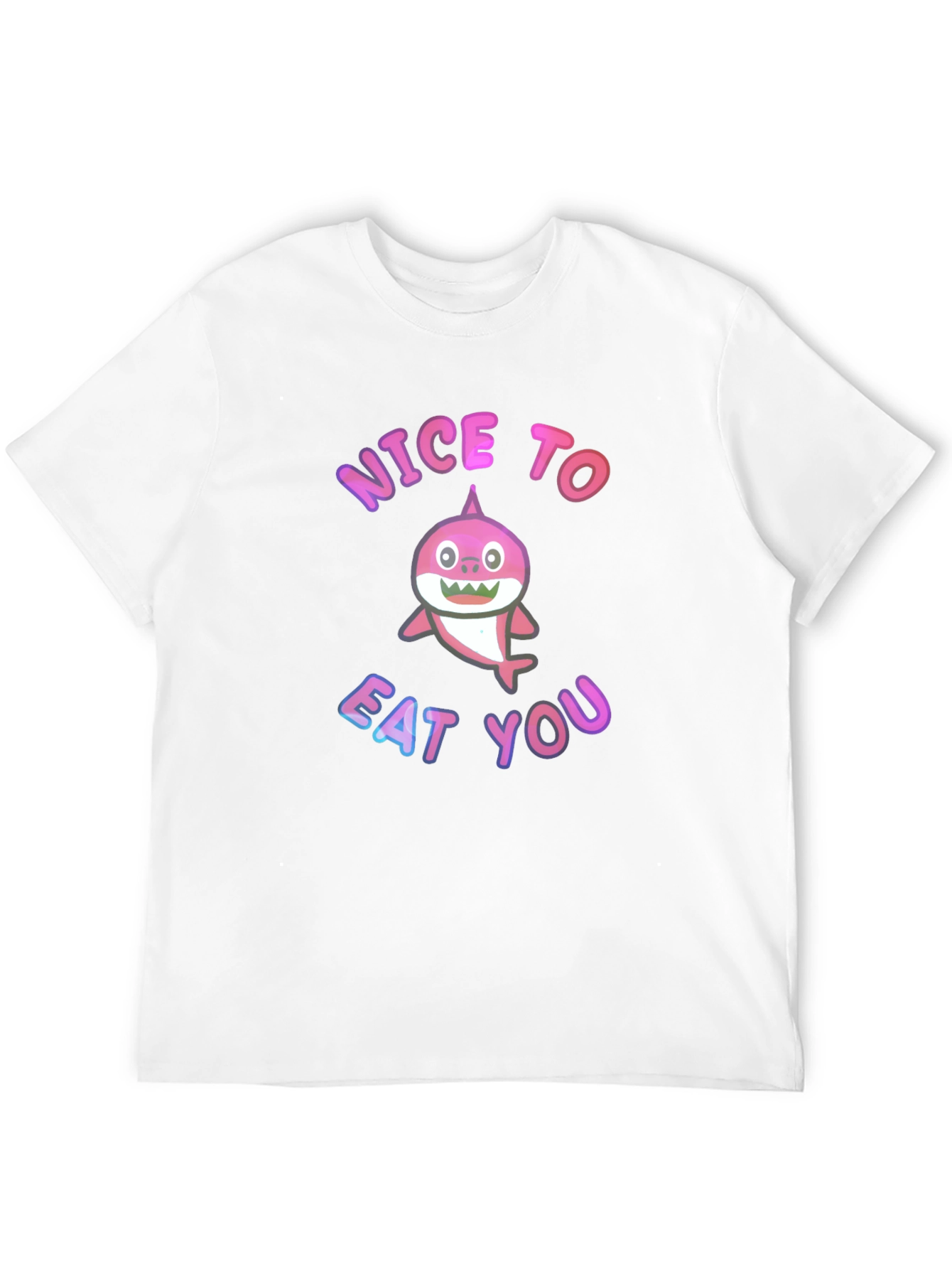 Shark Humor Tee - Nice to Eat You