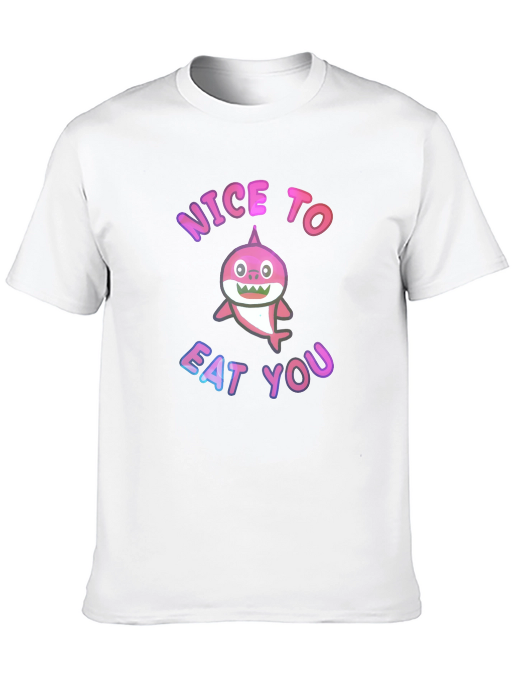 Shark Humor Tee - Nice to Eat You