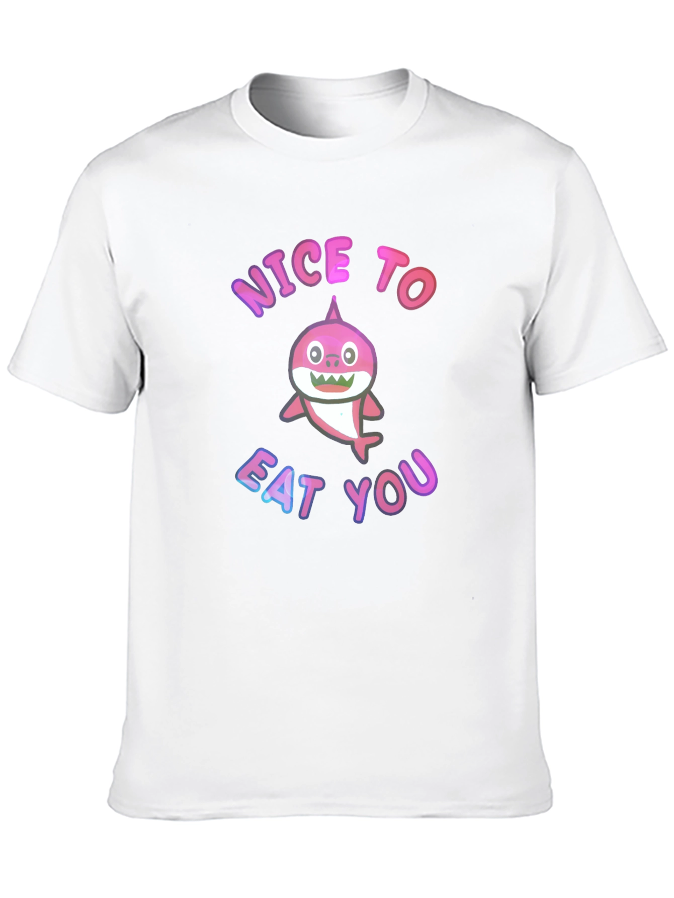 Shark Humor Tee - Nice to Eat You
