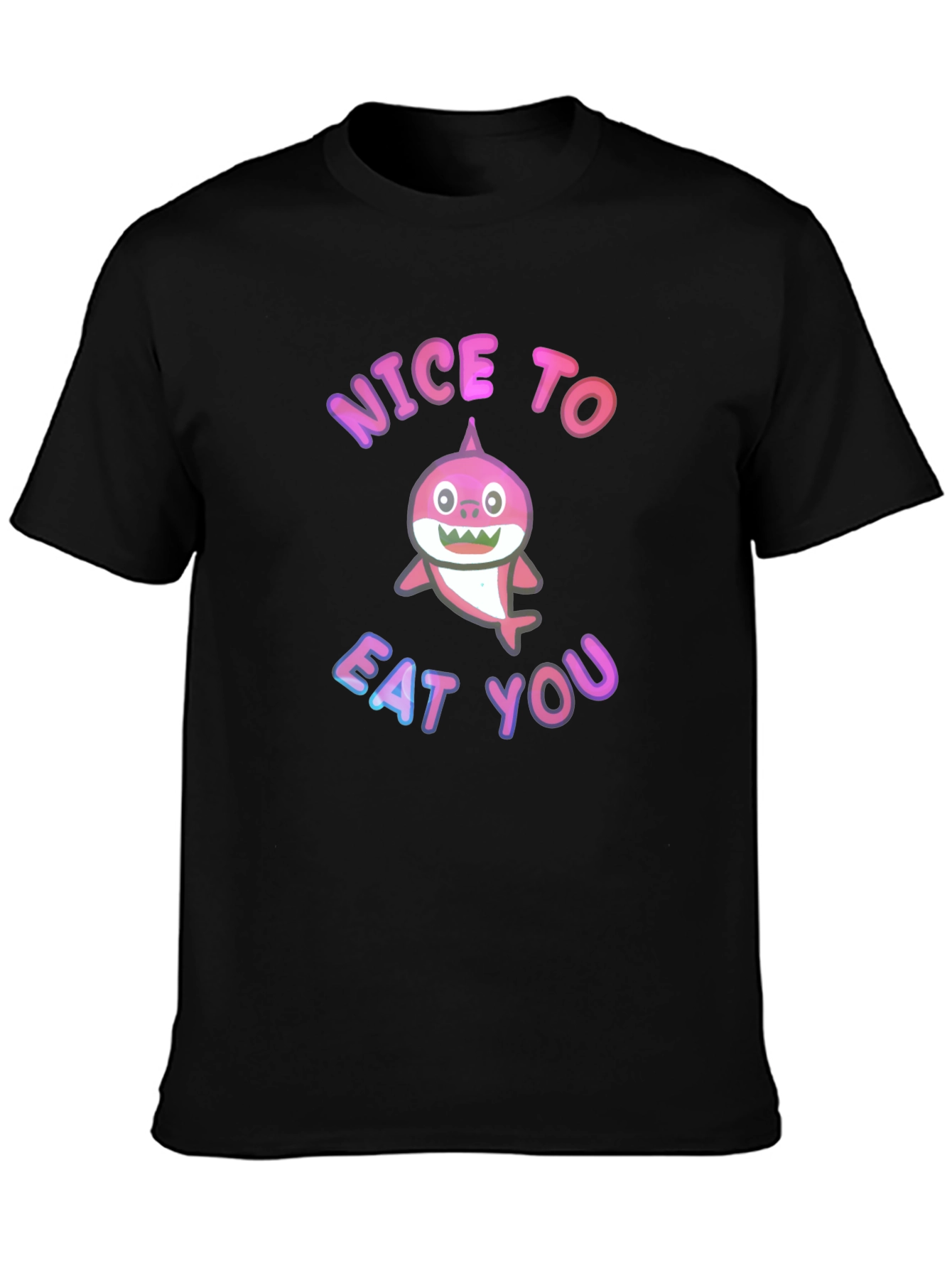 Shark Humor Tee - Nice to Eat You