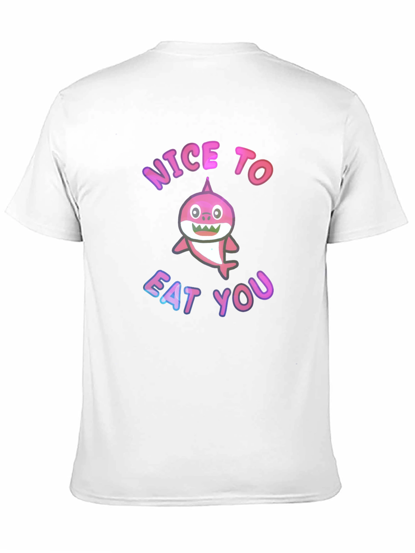Shark Humor Tee - Nice to Eat You