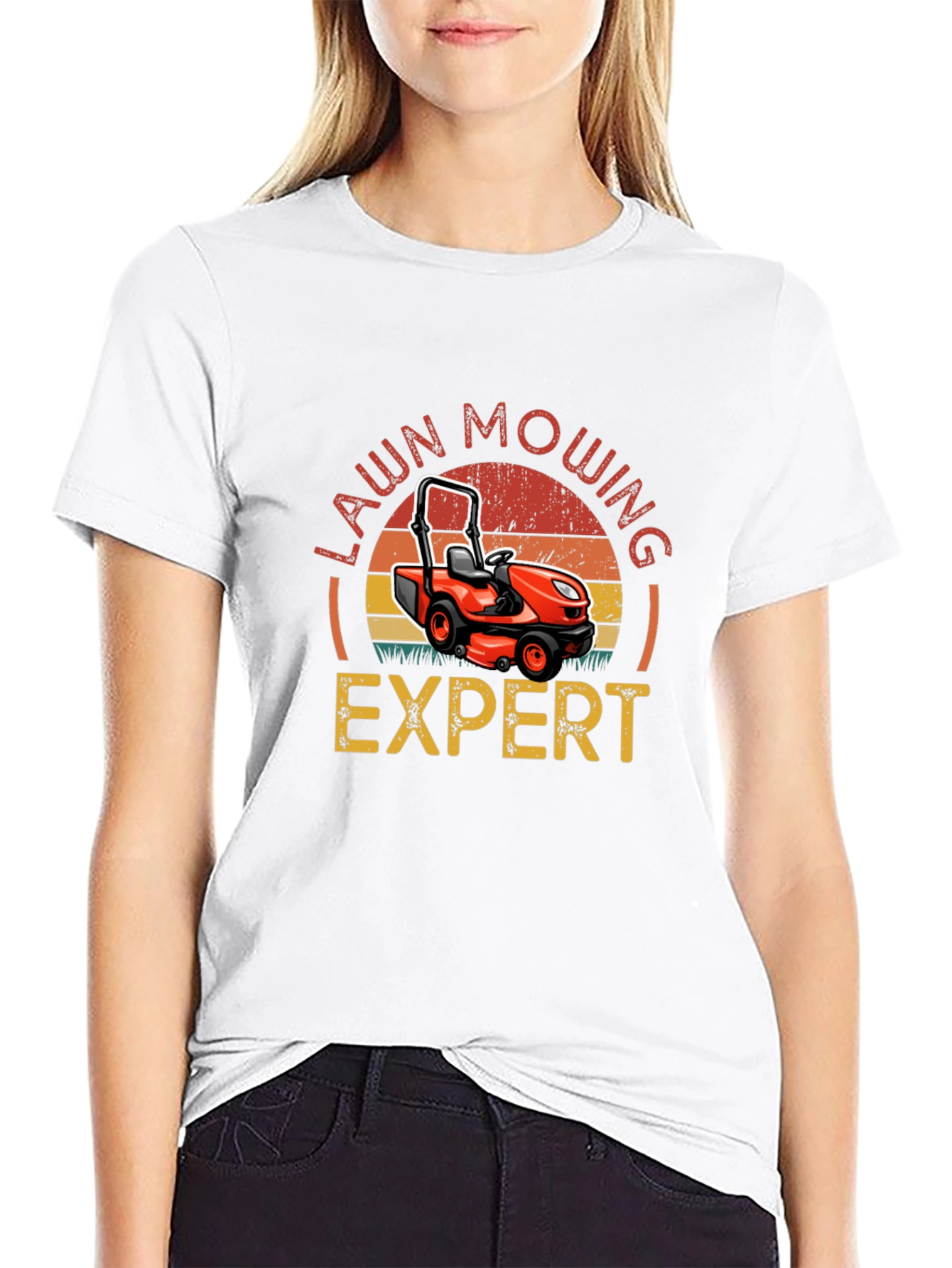 Lawn Mowing Expert Graphic Tee