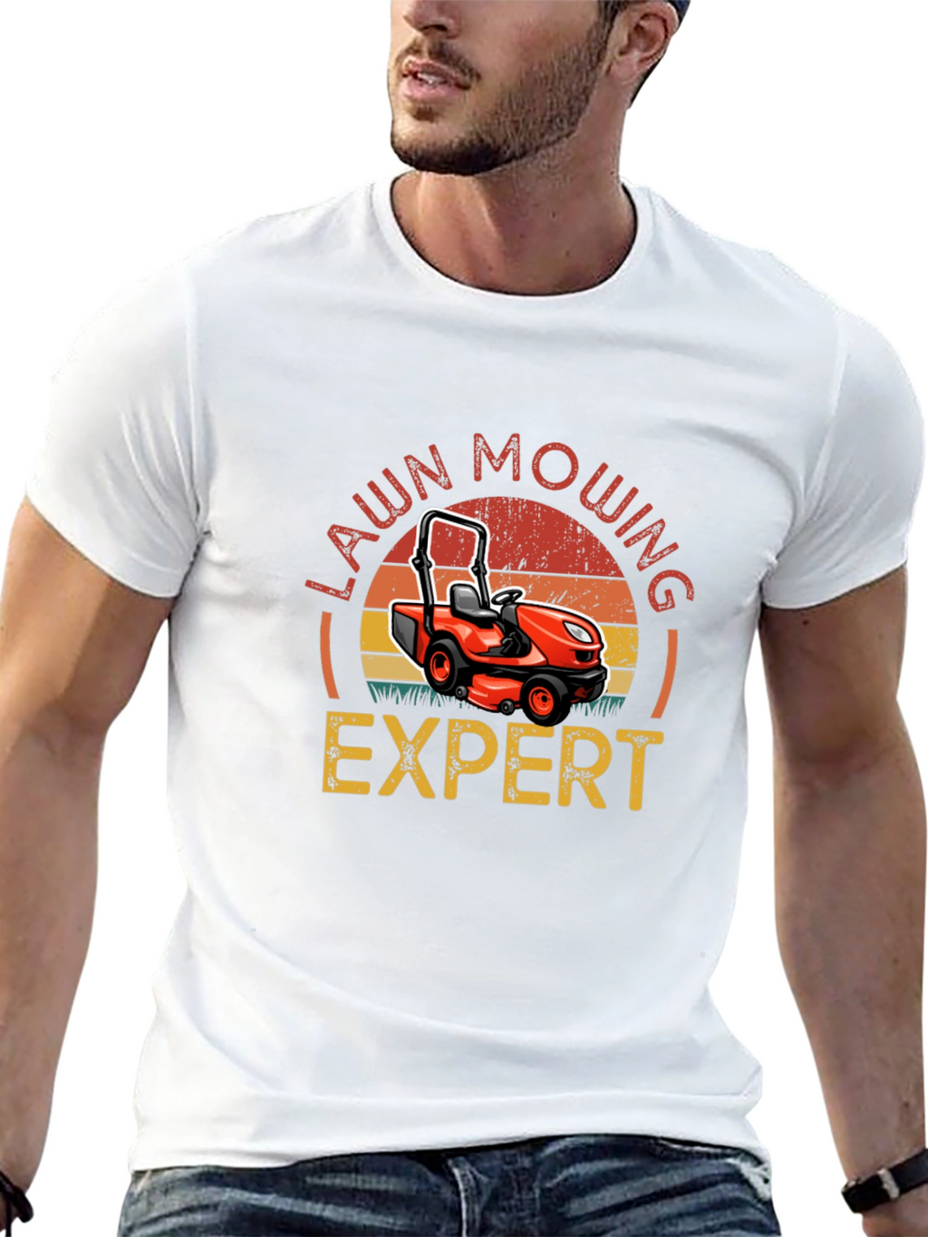 Lawn Mowing Expert Graphic Tee