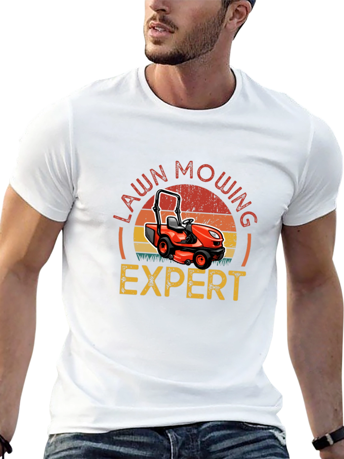 Lawn Mowing Expert Graphic Tee