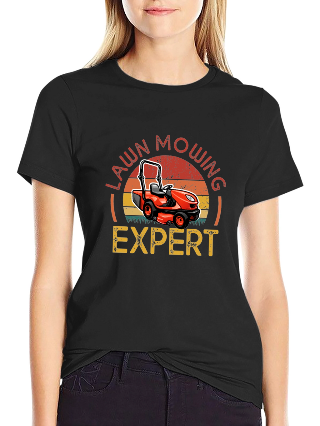 Lawn Mowing Expert Graphic Tee
