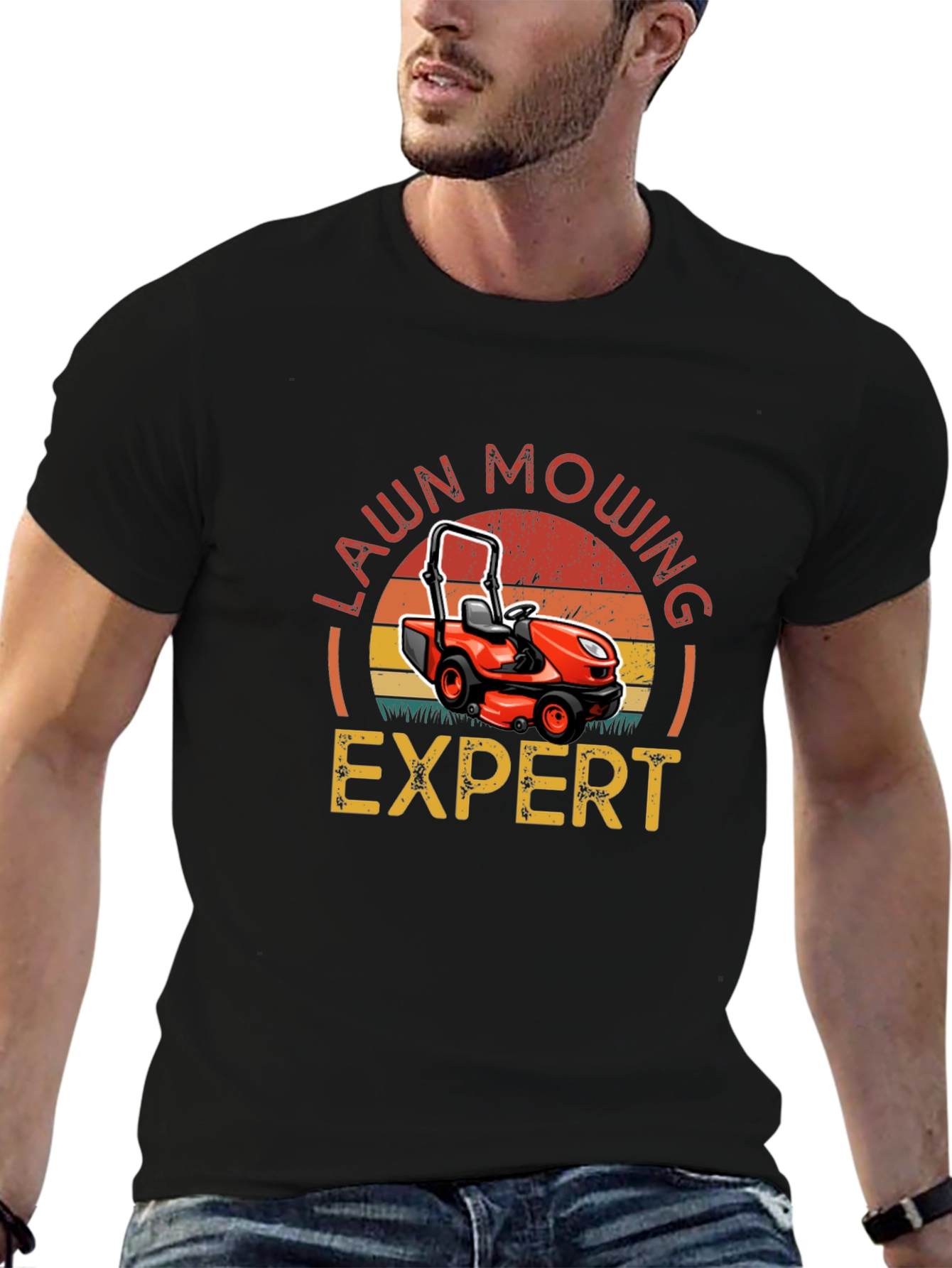 Lawn Mowing Expert Graphic Tee