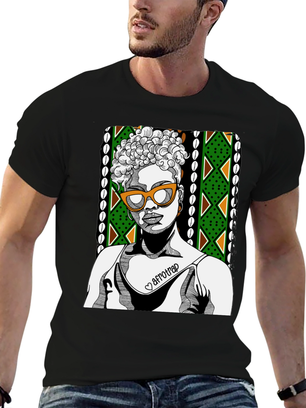 Afrotrap T-Shirt - Bold Graphic Tee
