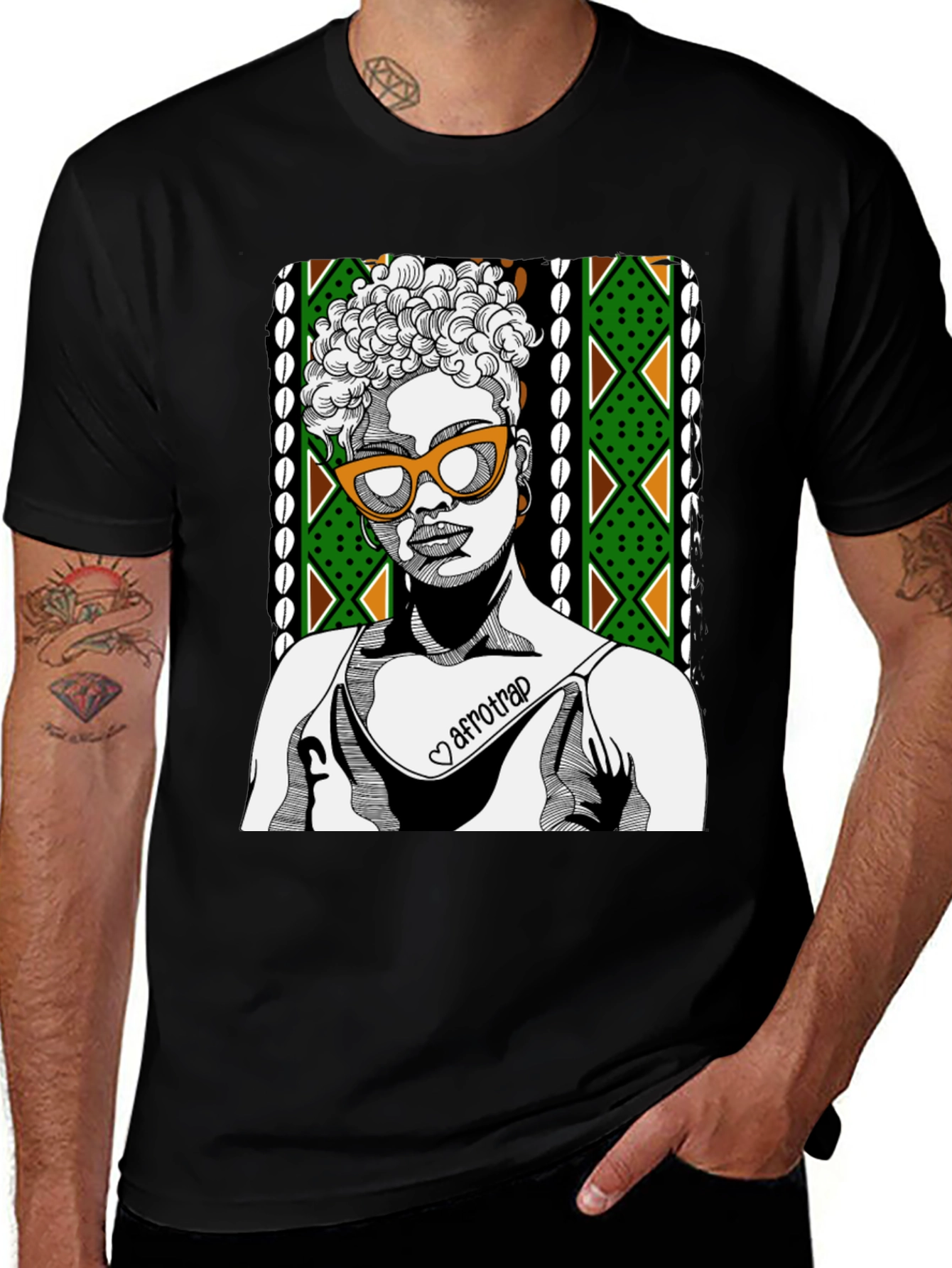 Afrotrap T-Shirt - Bold Graphic Tee