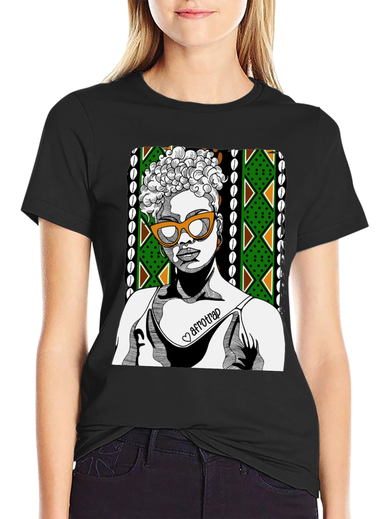 Afrotrap T-Shirt - Bold Graphic Tee