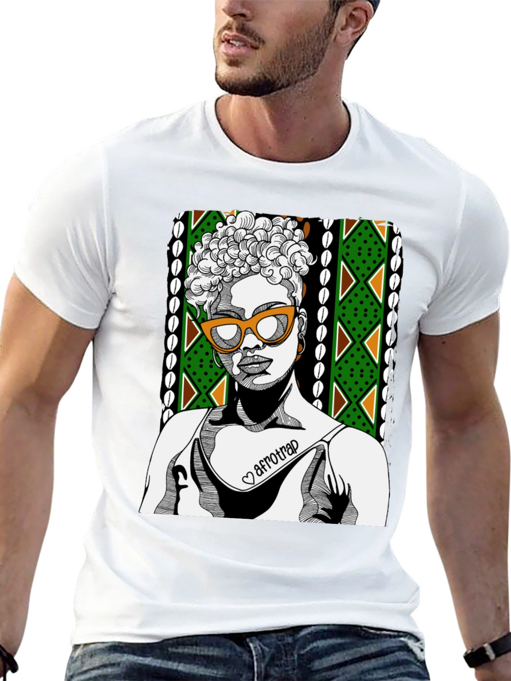 Afrotrap T-Shirt - Bold Graphic Tee