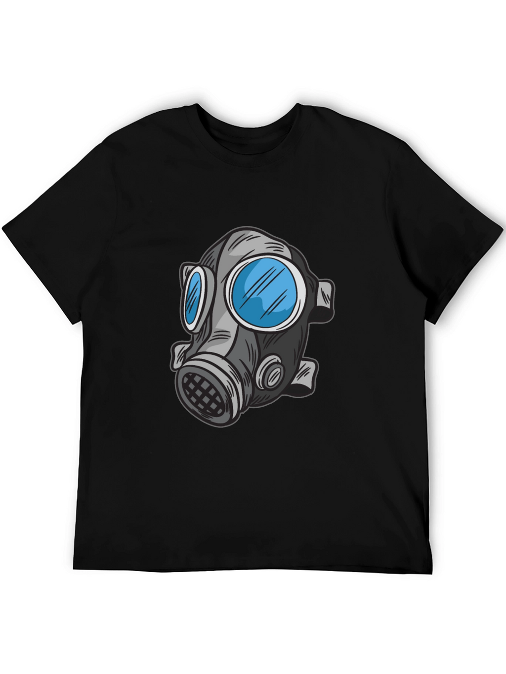 Gas Mask Graphic Tee - Cool & Unique Design