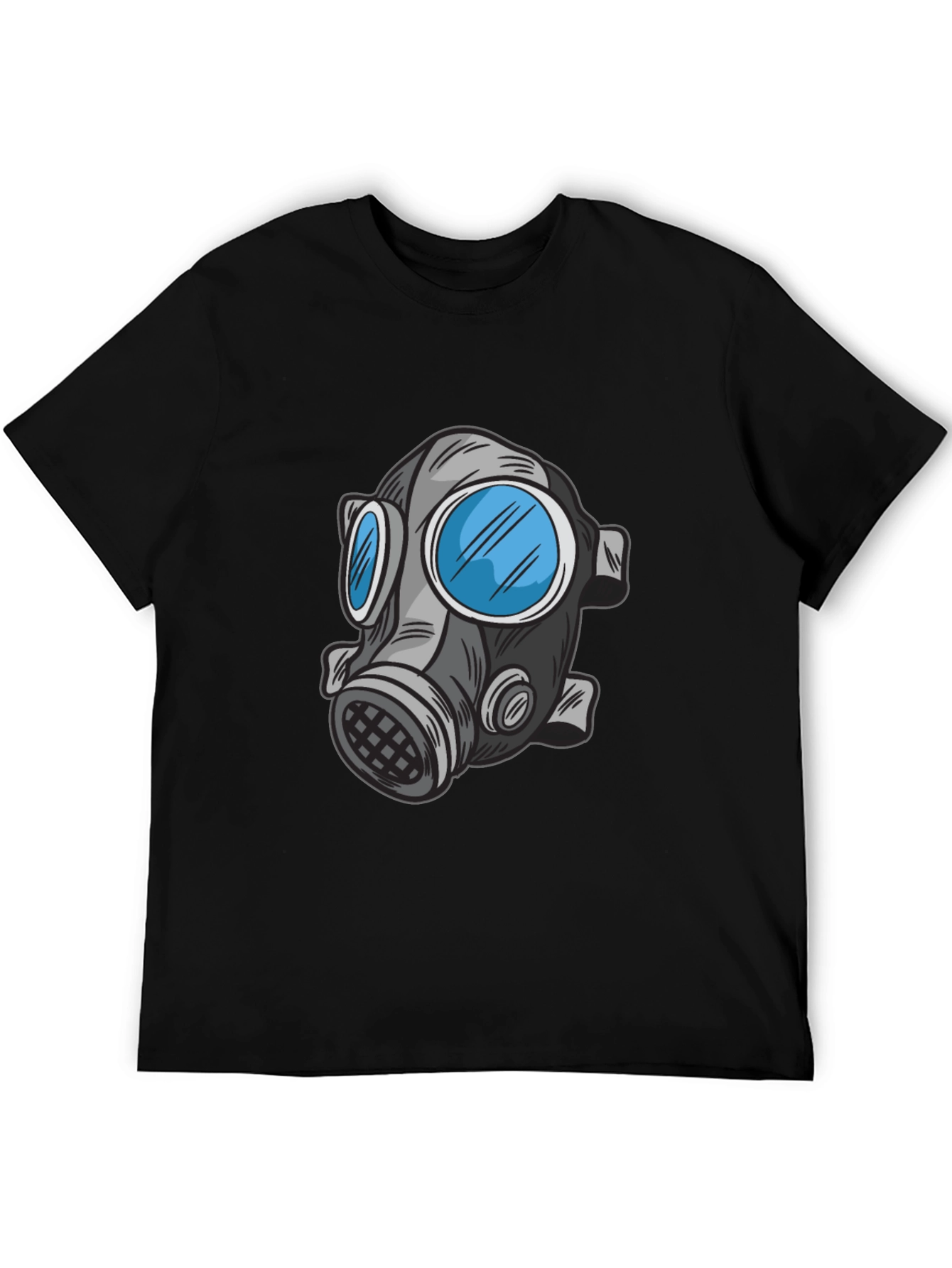 Gas Mask Graphic Tee - Cool & Unique Design