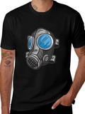 Gas Mask Graphic Tee - Cool & Unique Design