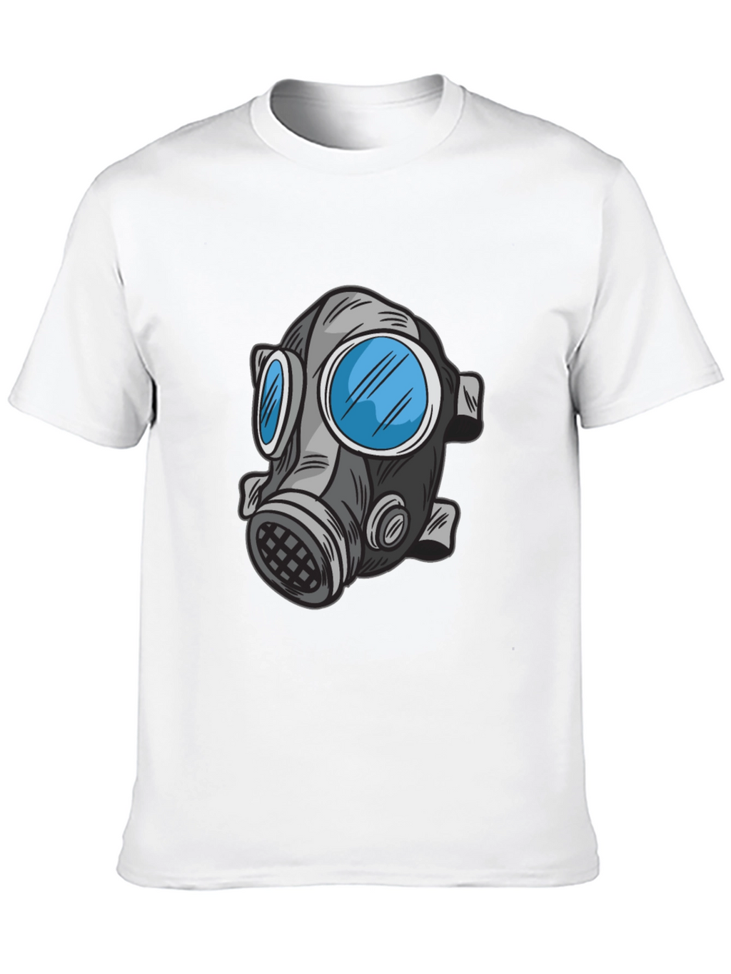 Gas Mask Graphic Tee - Cool & Unique Design