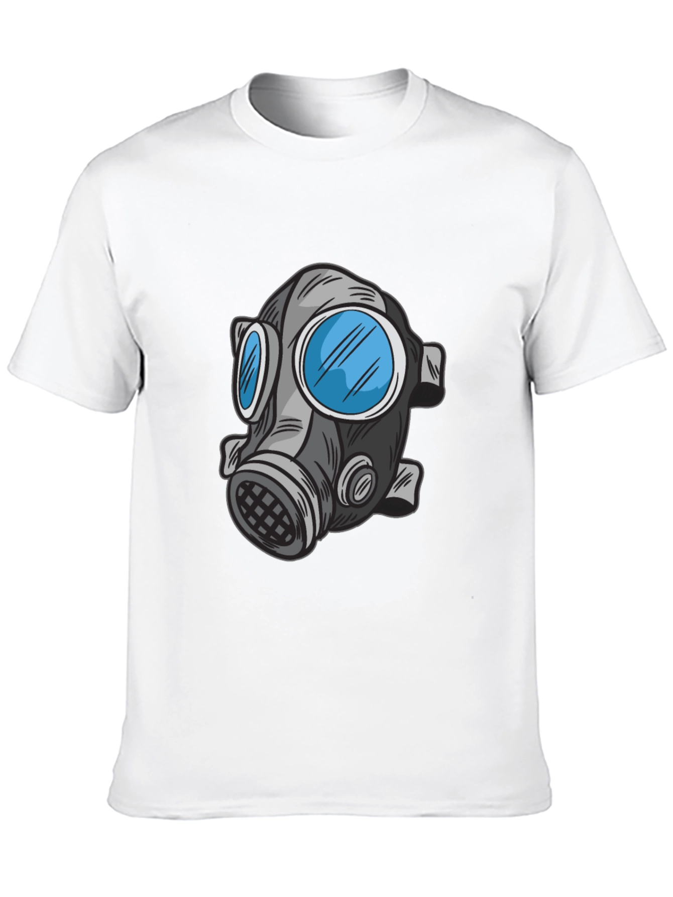 Gas Mask Graphic Tee - Cool & Unique Design