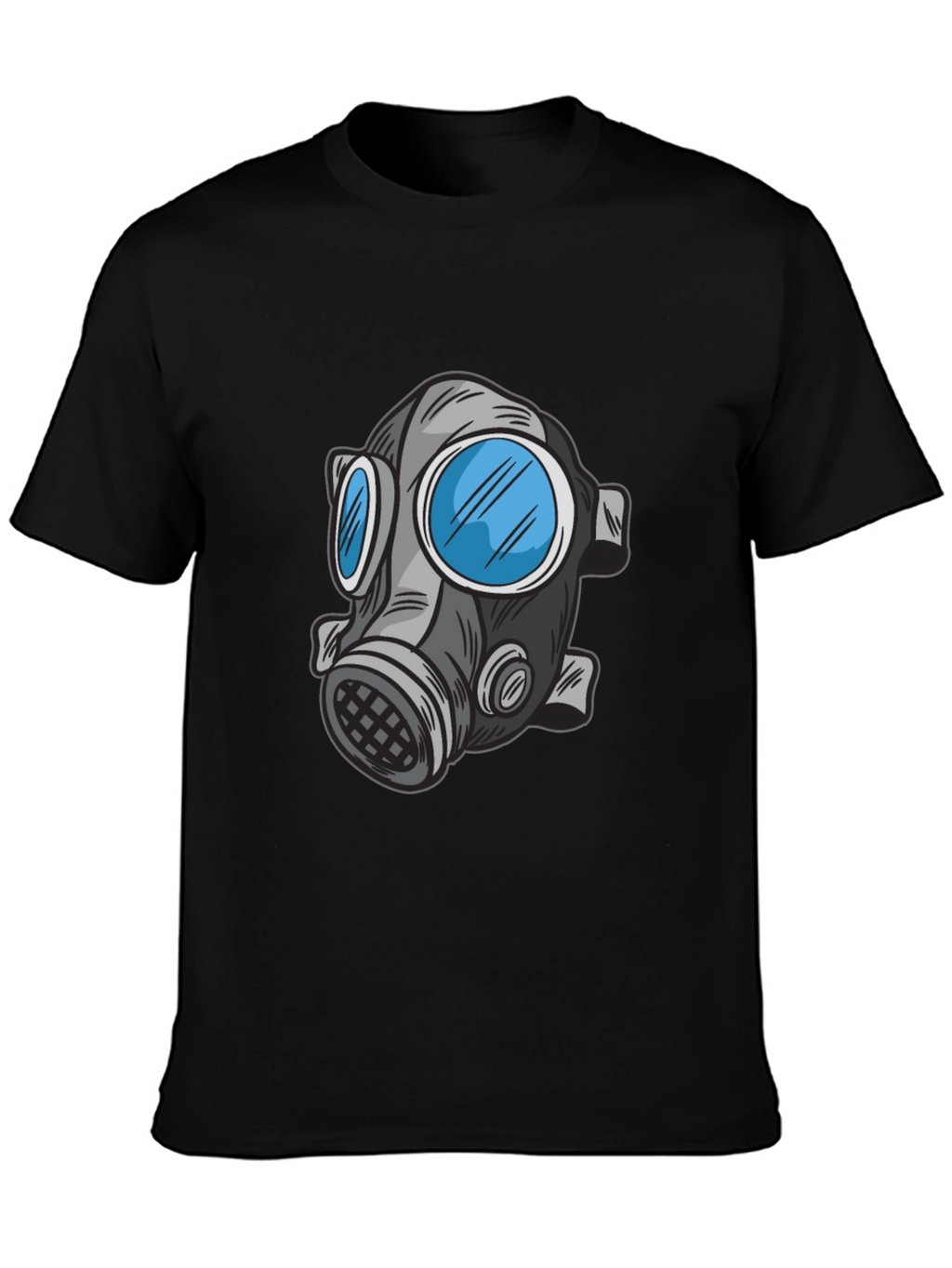 Gas Mask Graphic Tee - Cool & Unique Design