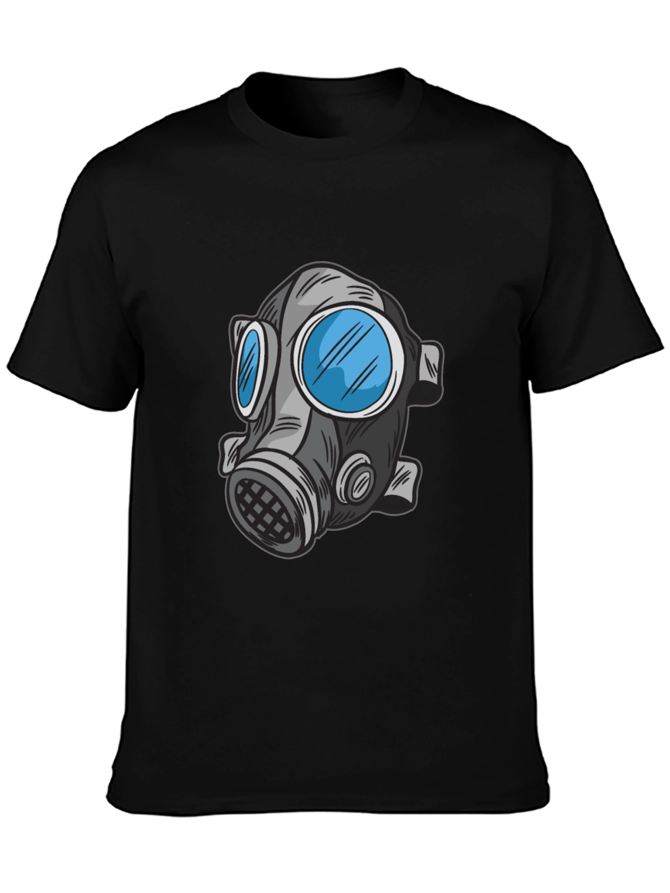 Gas Mask Graphic Tee - Cool & Unique Design