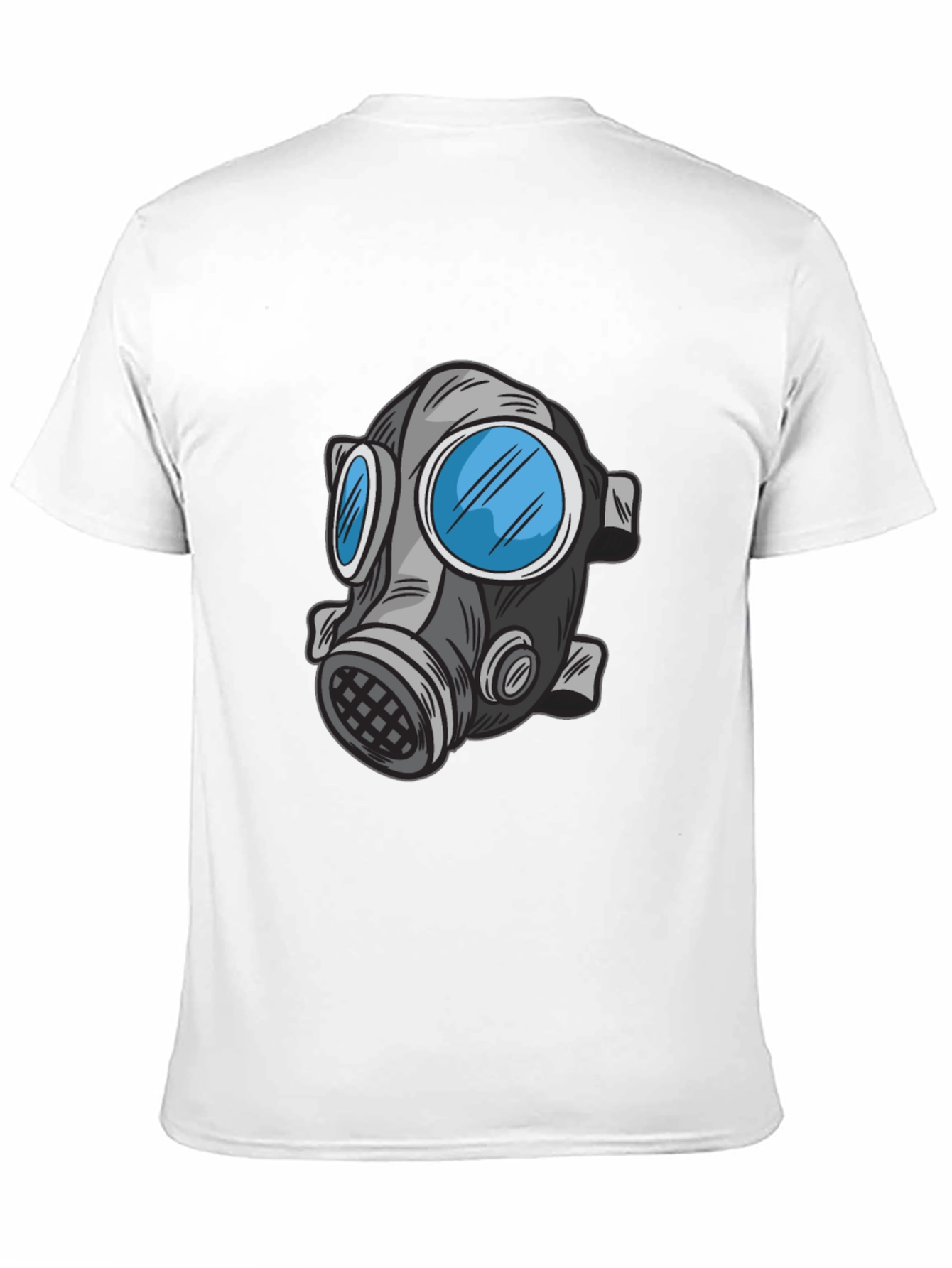 Gas Mask Graphic Tee - Cool & Unique Design