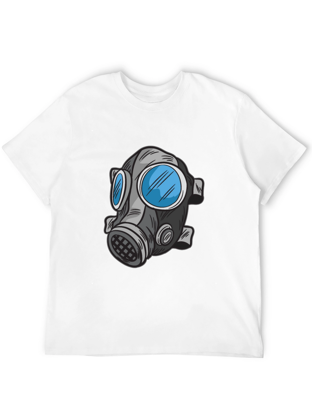 Gas Mask Graphic Tee - Cool & Unique Design