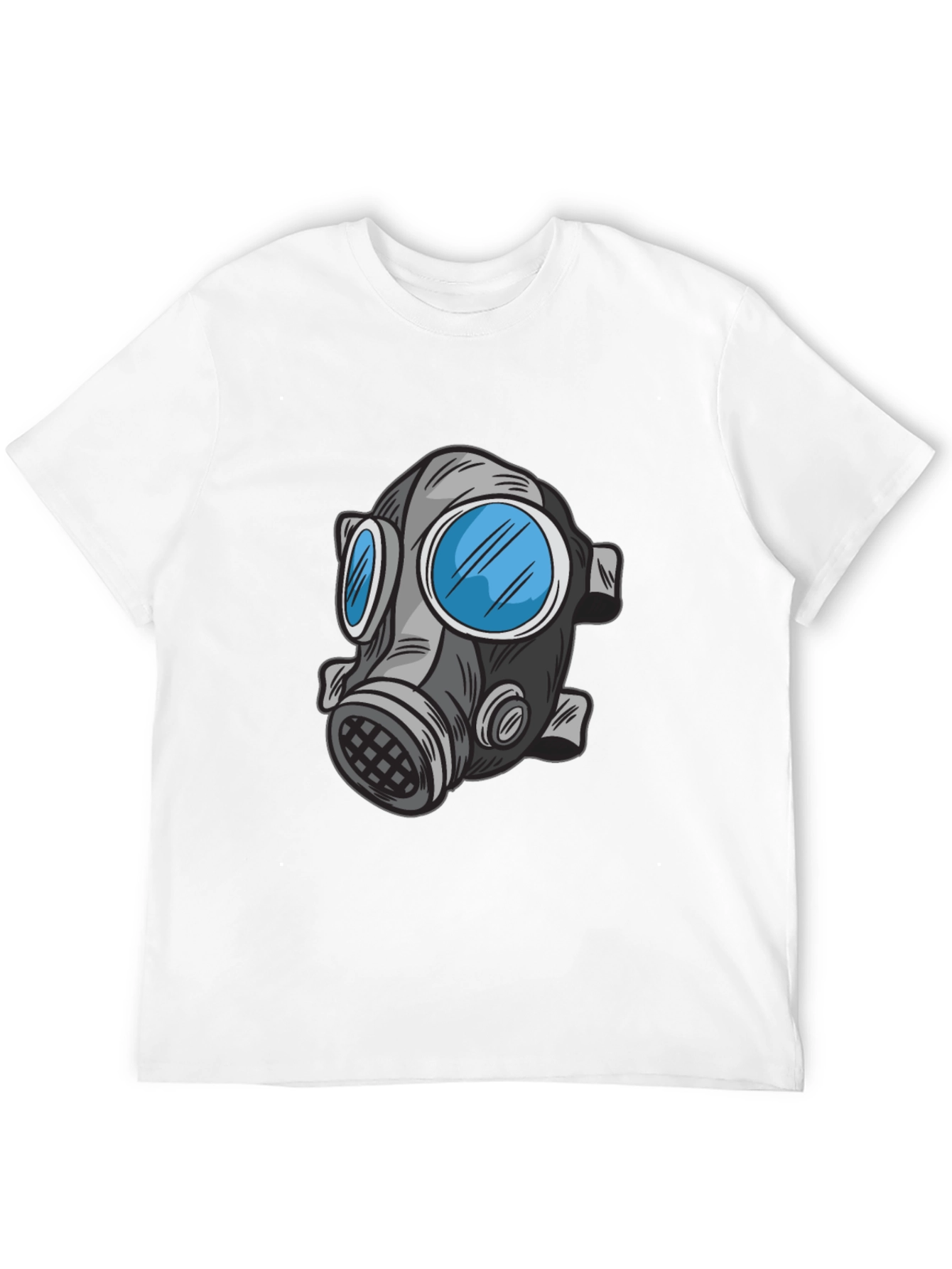 Gas Mask Graphic Tee - Cool & Unique Design