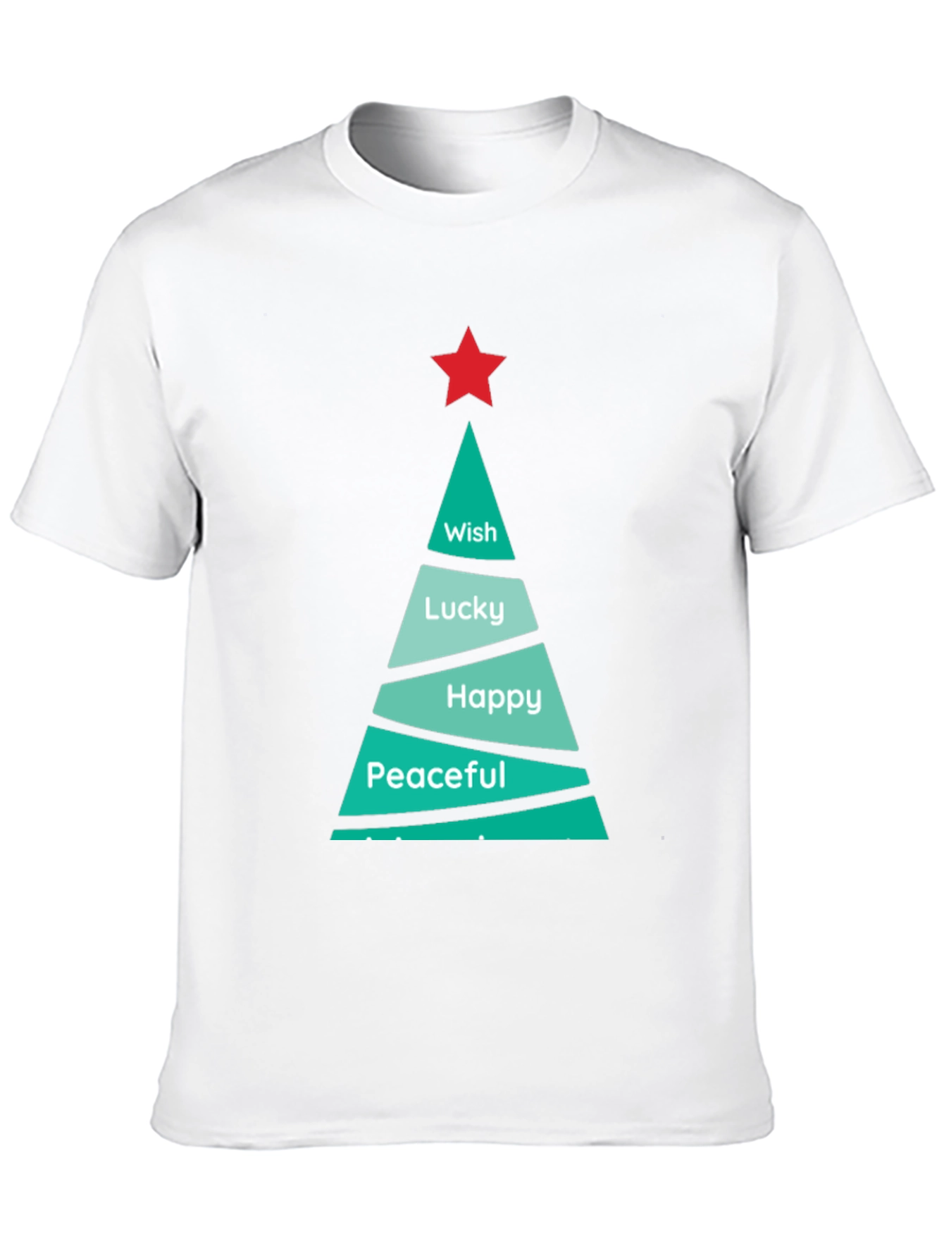 Festive Christmas Tree Wish T-Shirt