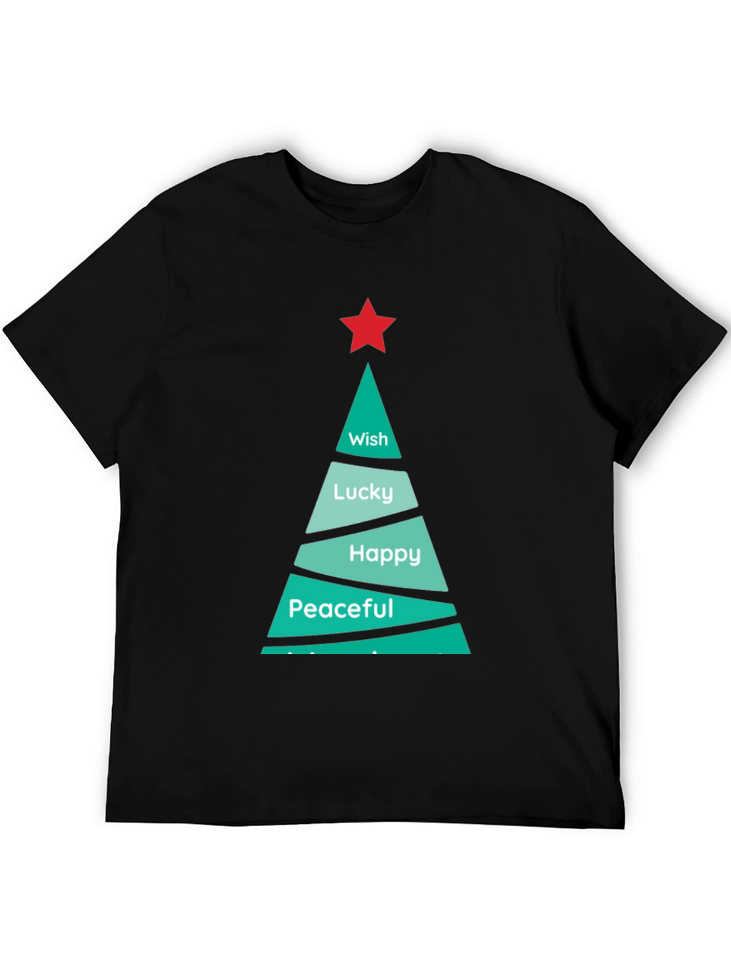 Festive Christmas Tree Wish T-Shirt