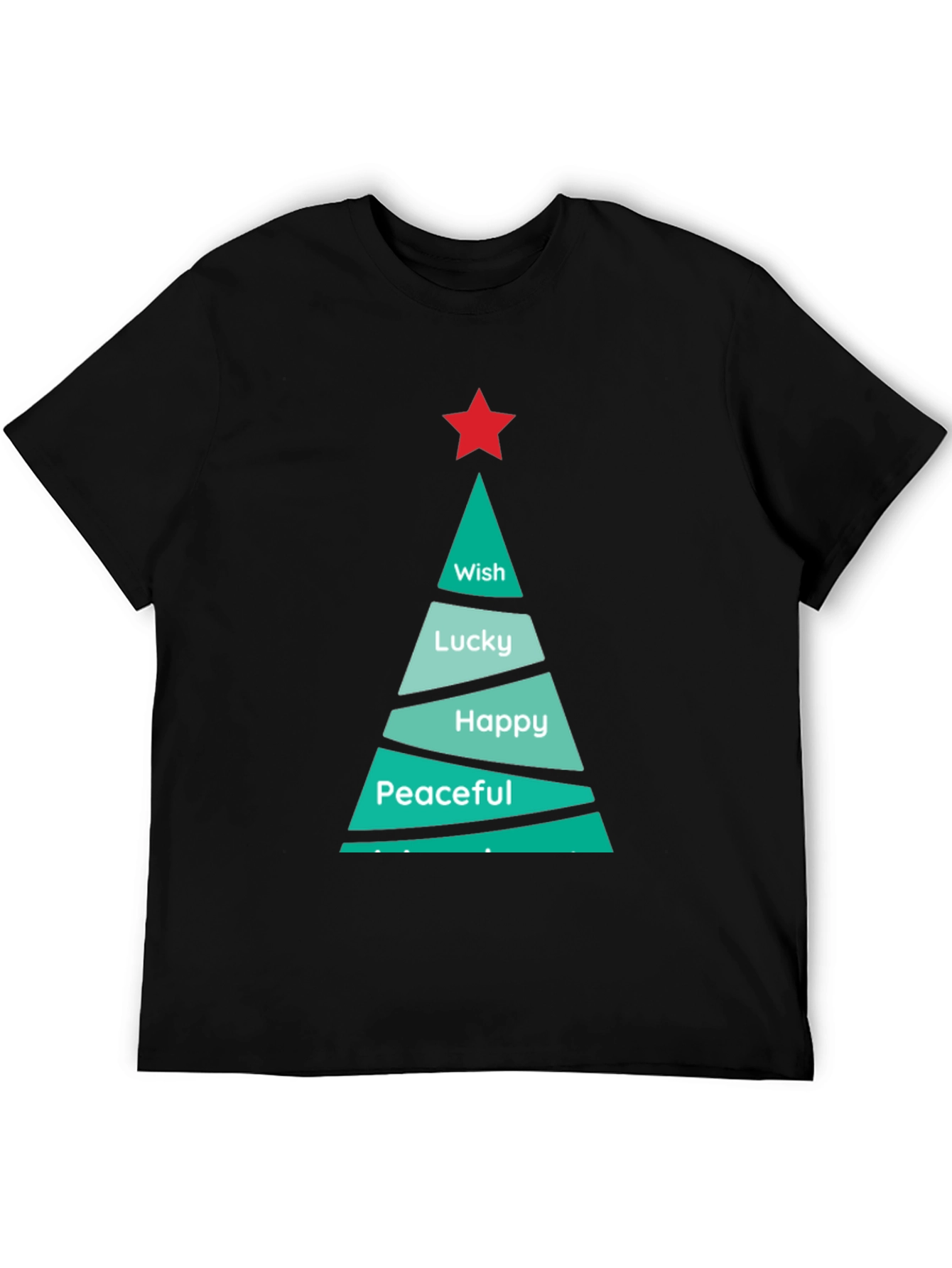 Festive Christmas Tree Wish T-Shirt