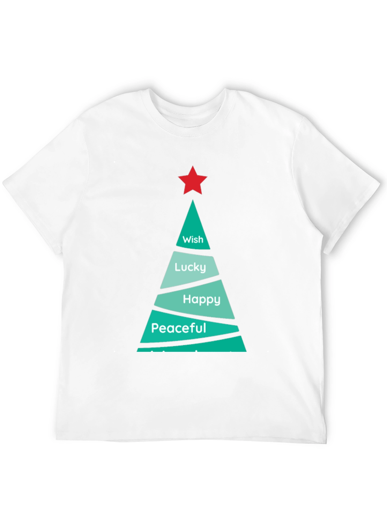 Festive Christmas Tree Wish T-Shirt