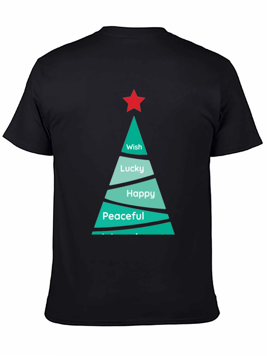 Festive Christmas Tree Wish T-Shirt
