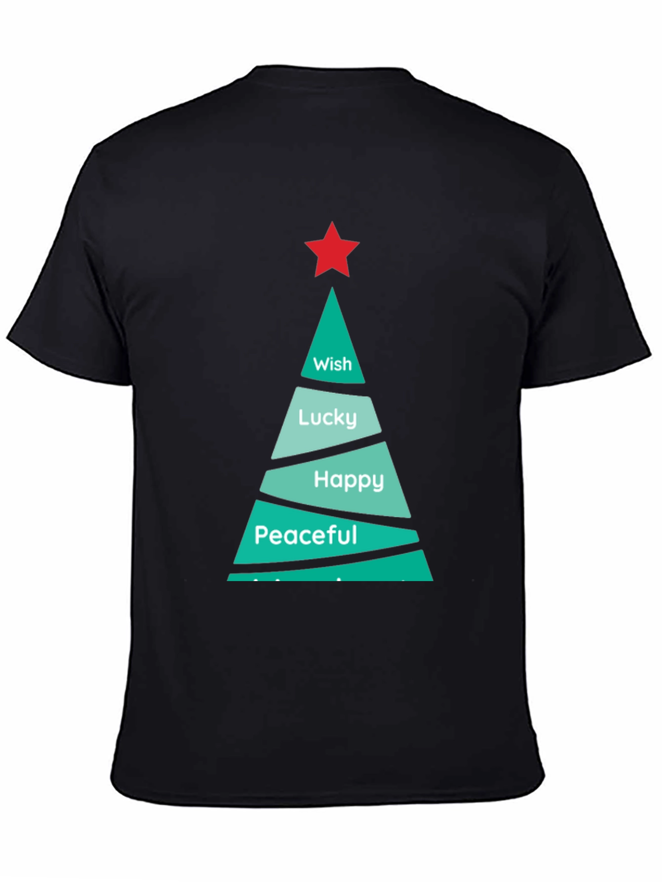 Festive Christmas Tree Wish T-Shirt