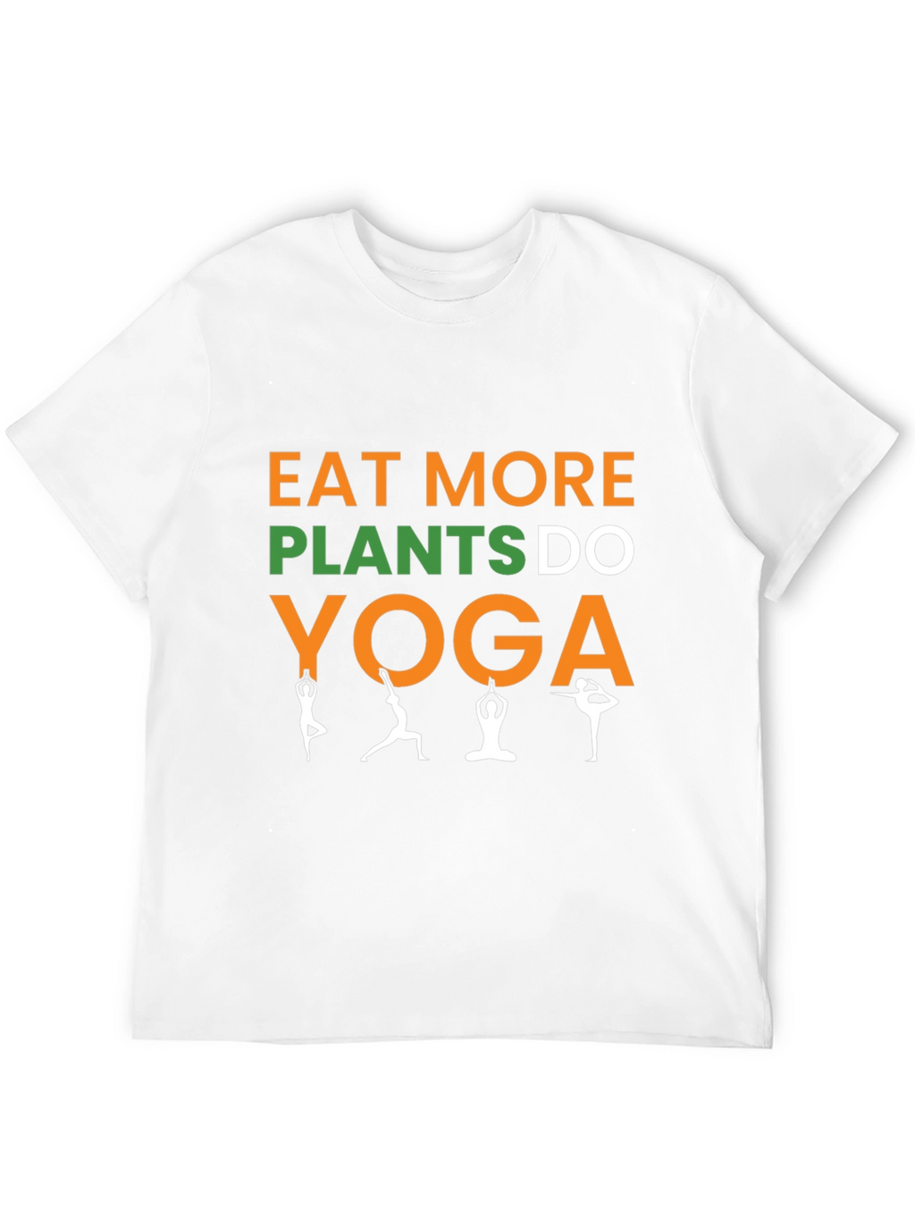 Eat More Plants Do Yoga Graphic Tee