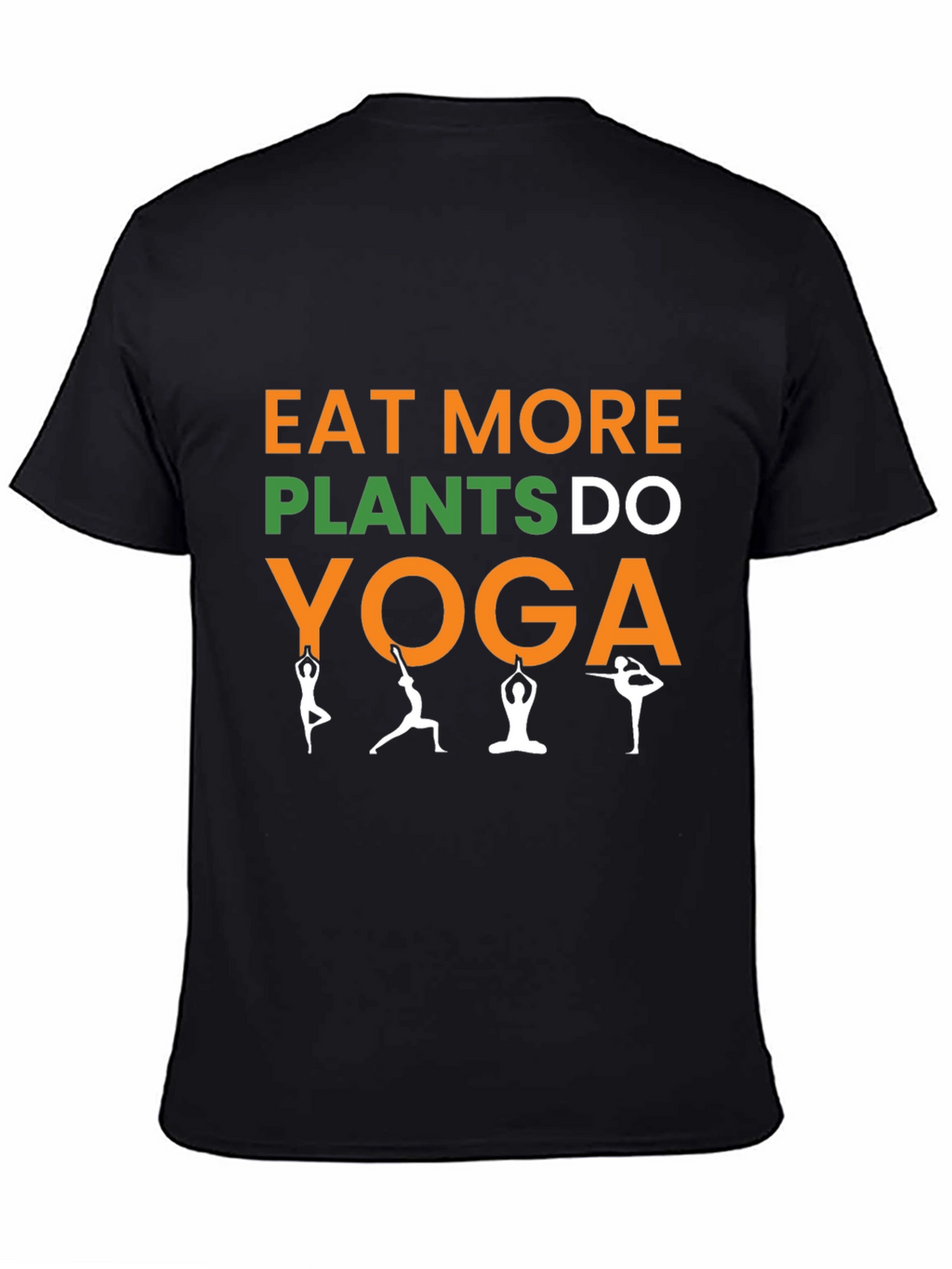 Eat More Plants Do Yoga Graphic Tee