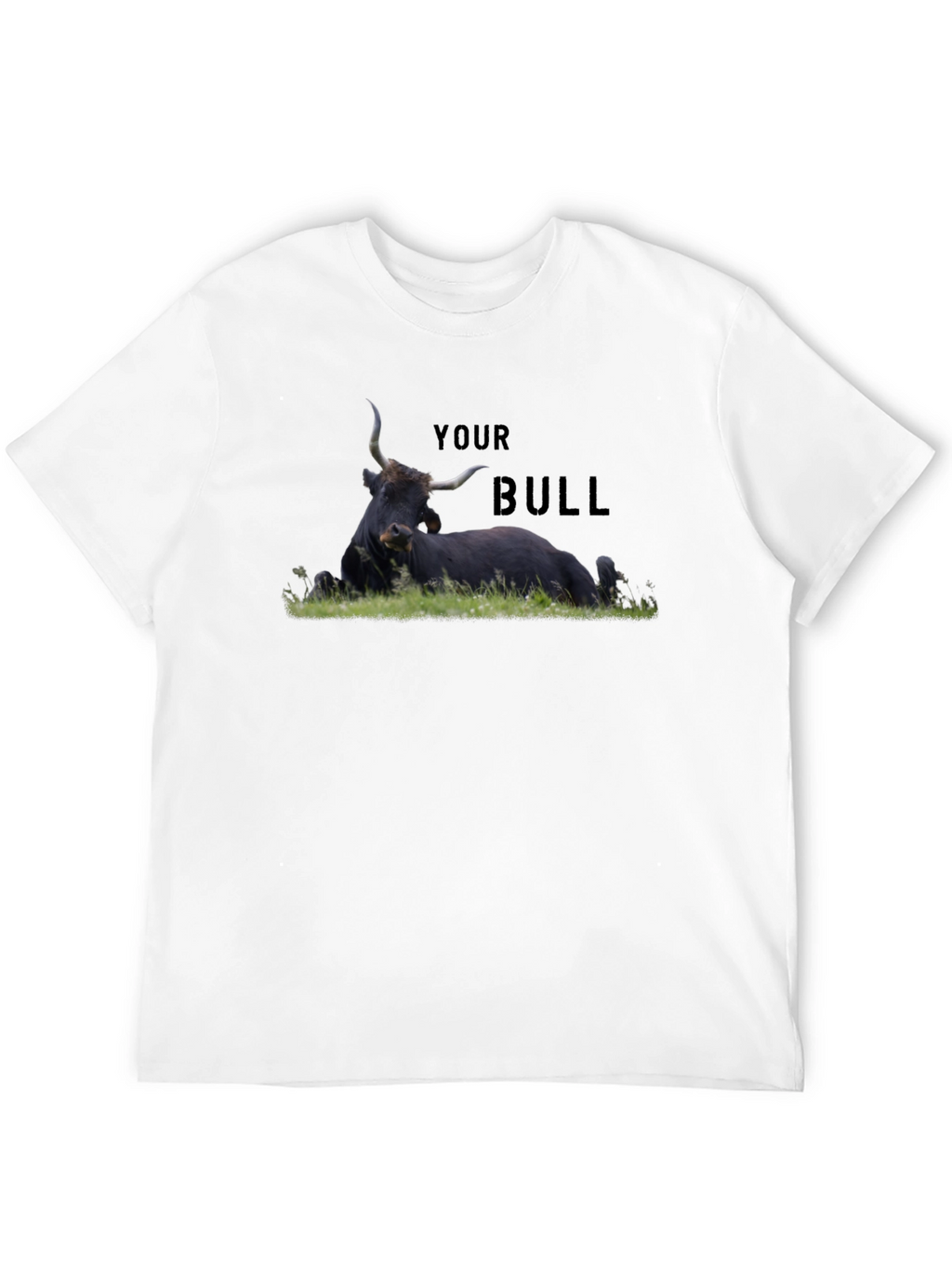 Your Bull Graphic T-Shirt - Mens Black Tee