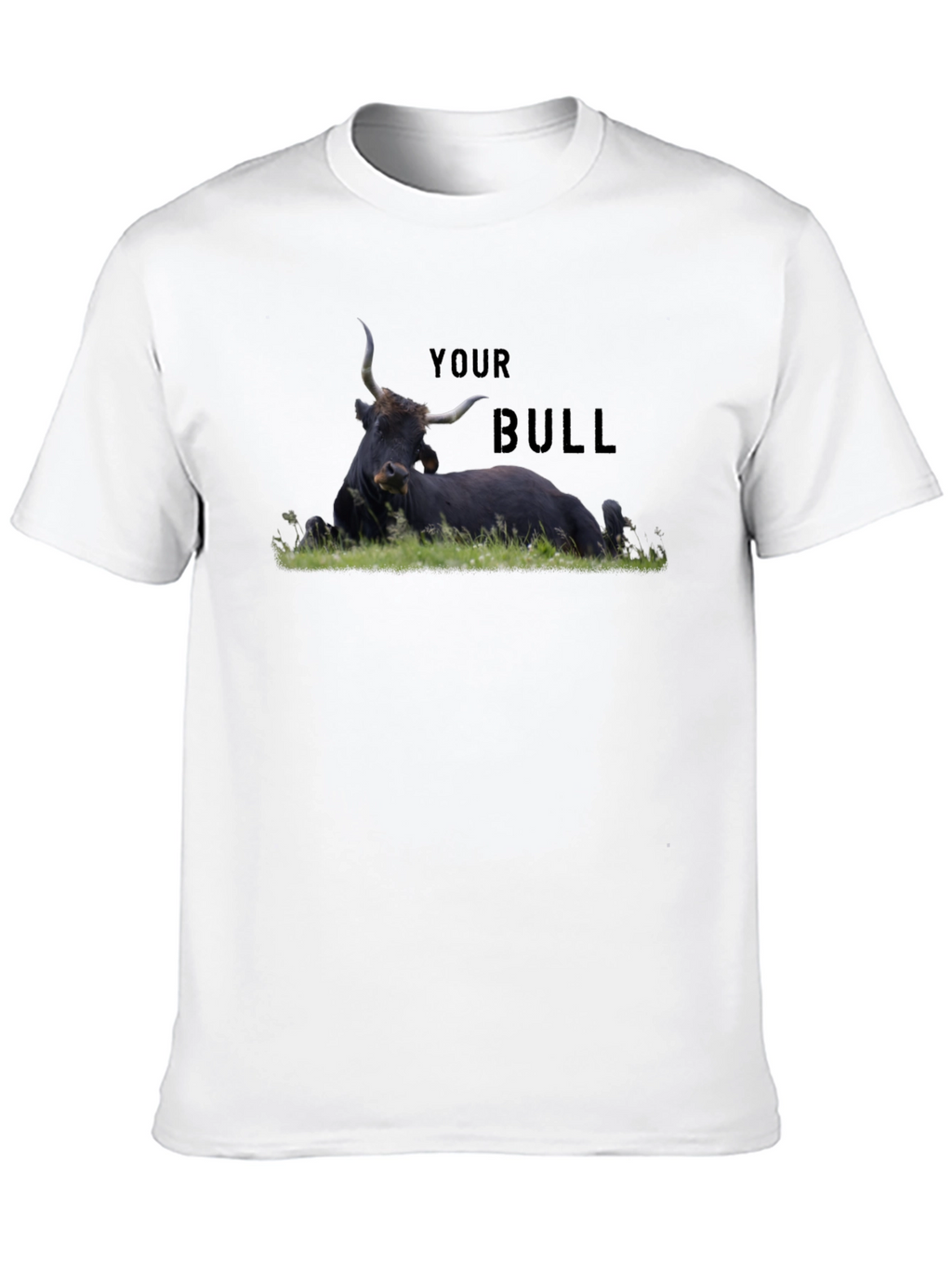 Your Bull Graphic T-Shirt - Mens Black Tee