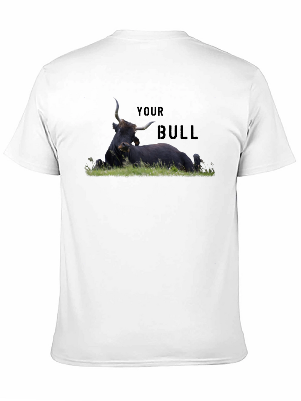 Your Bull Graphic T-Shirt - Mens Black Tee