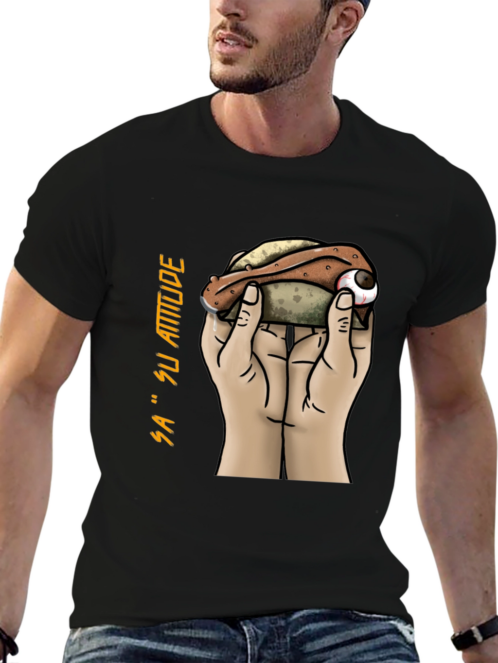Eye Hotdog Graphic Tee - Sa Su Attitude