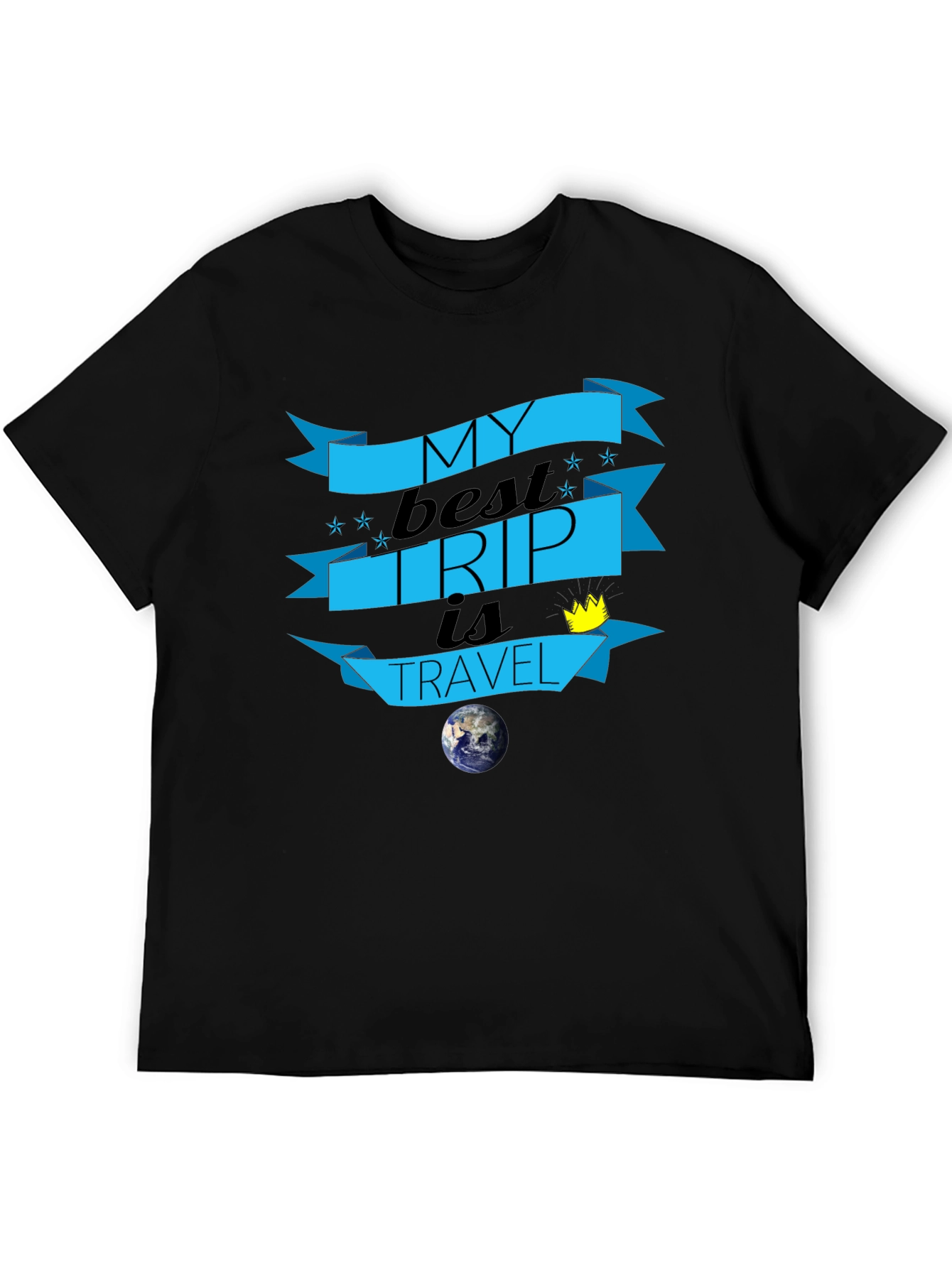 My Best Trip is Travel Graphic T-Shirt