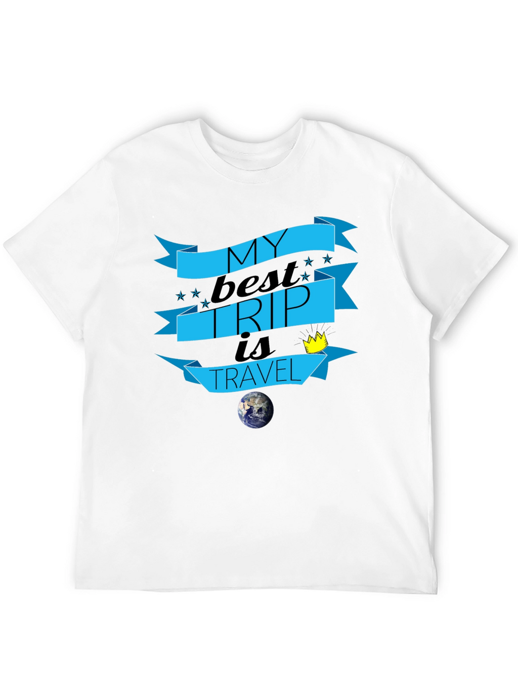 My Best Trip is Travel Graphic T-Shirt