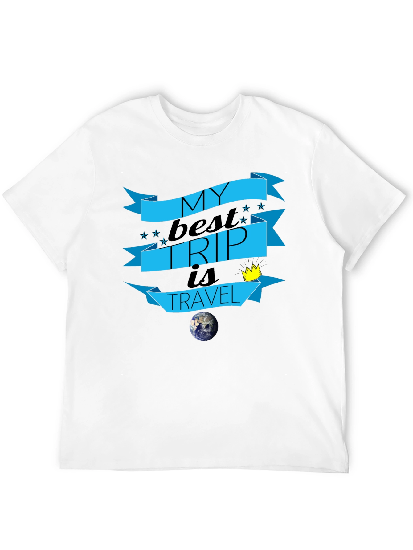 My Best Trip is Travel Graphic T-Shirt