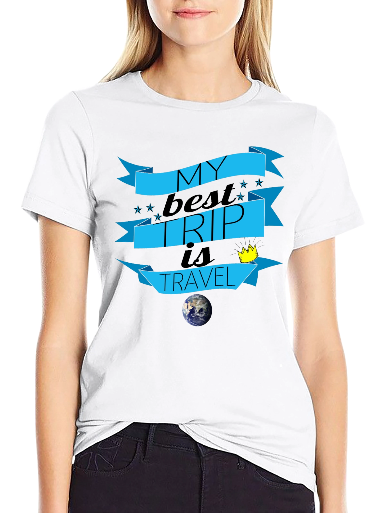 My Best Trip is Travel Graphic T-Shirt