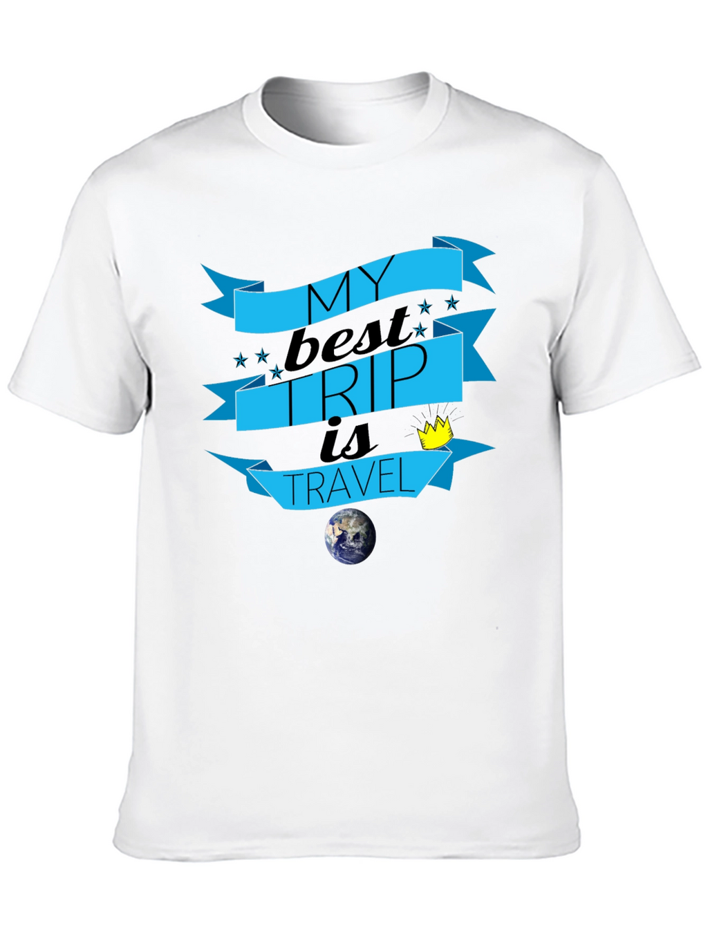 My Best Trip is Travel Graphic T-Shirt