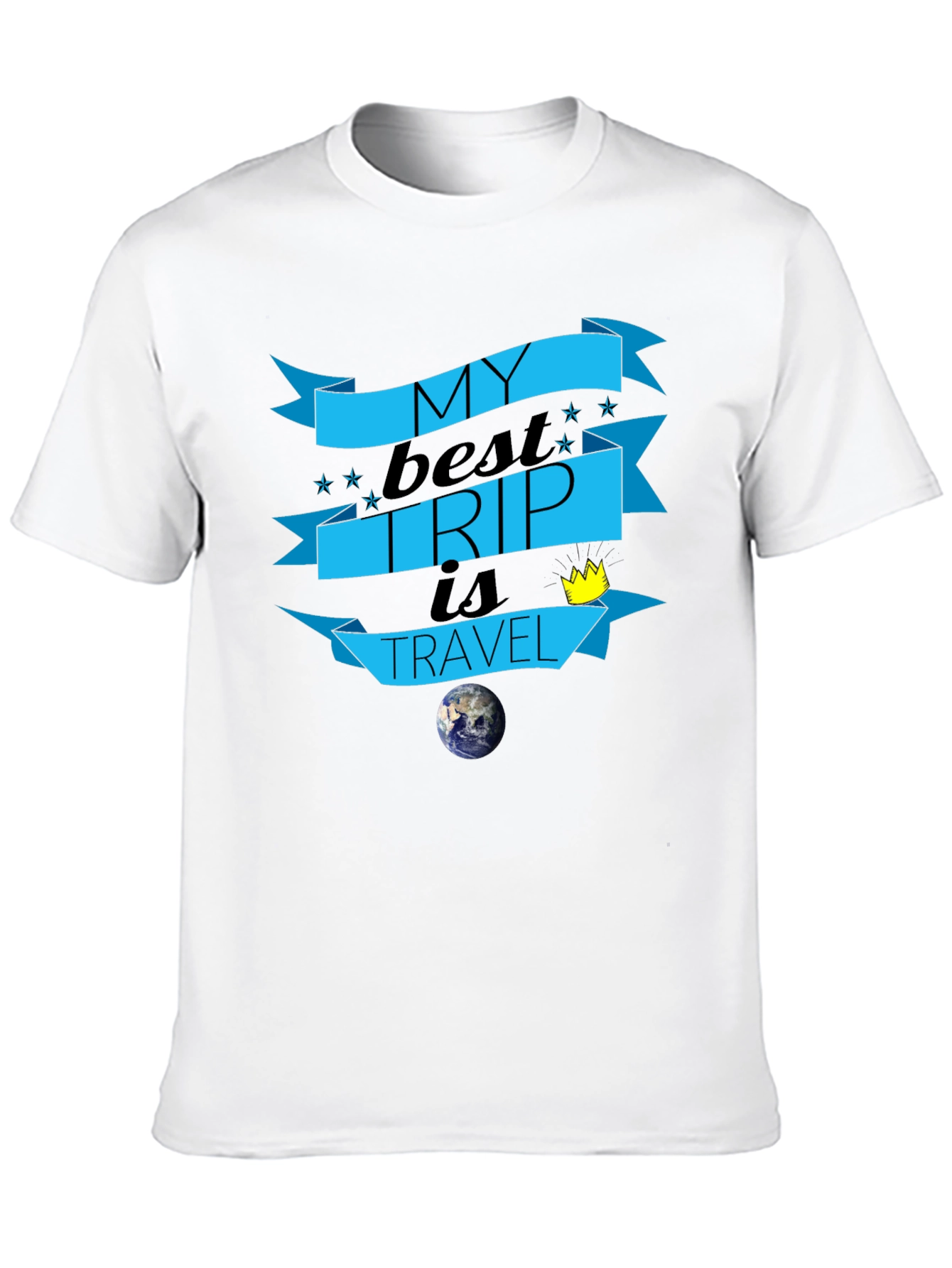 My Best Trip is Travel Graphic T-Shirt
