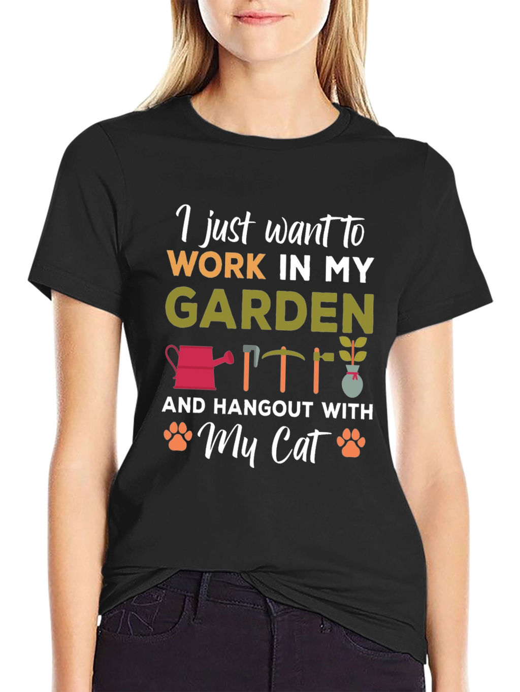 Garden & Cat Lover T-Shirt