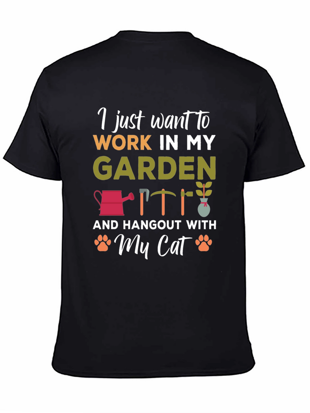 Garden & Cat Lover T-Shirt