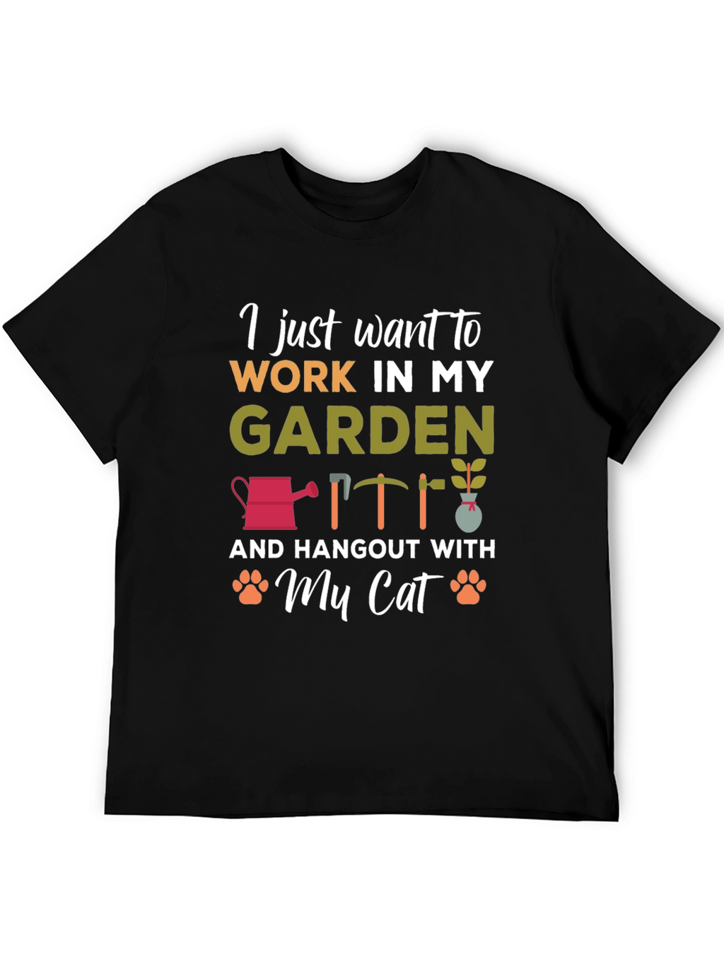 Garden & Cat Lover T-Shirt