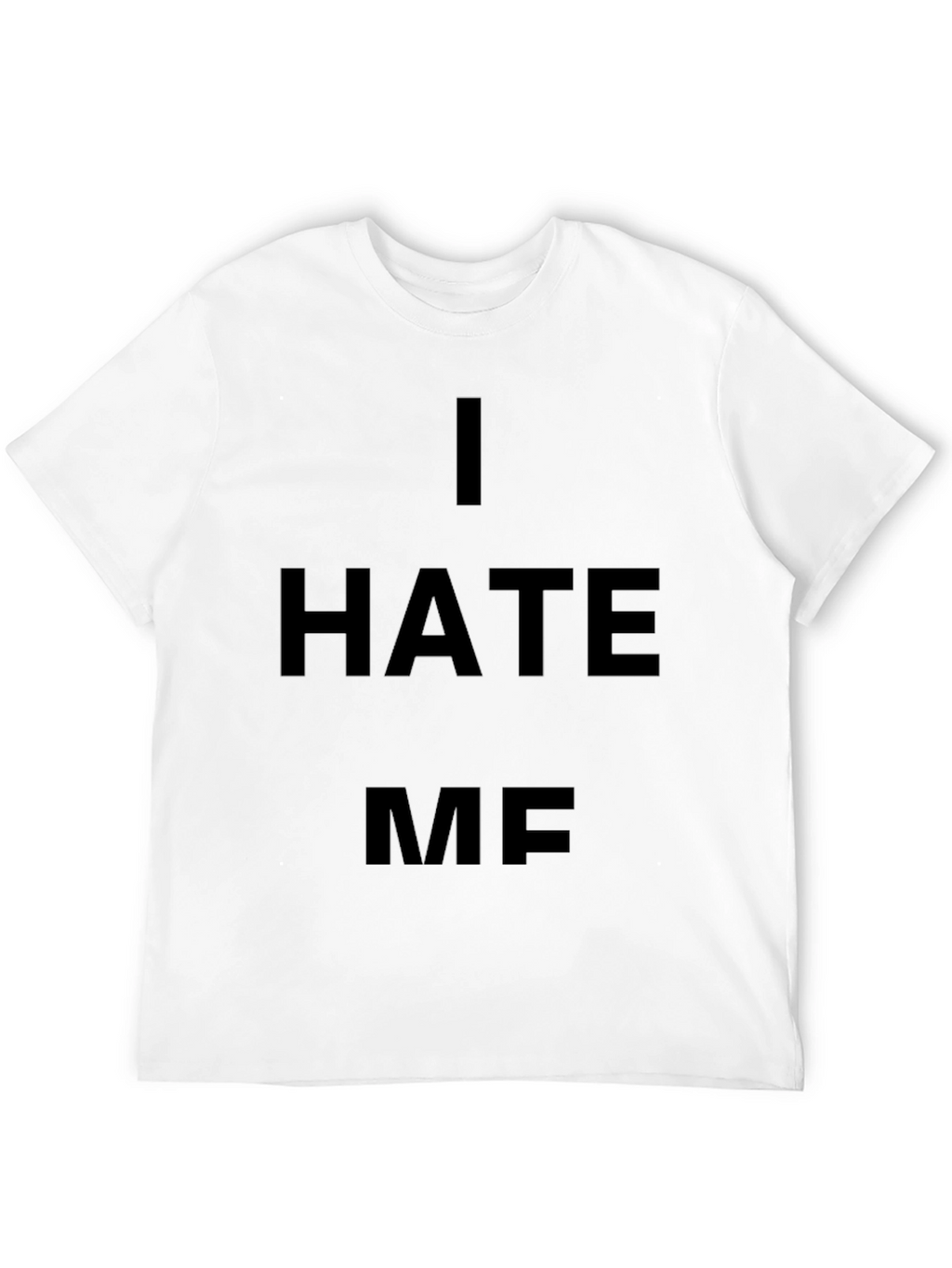 I HATE ME Graphic Tee - Black