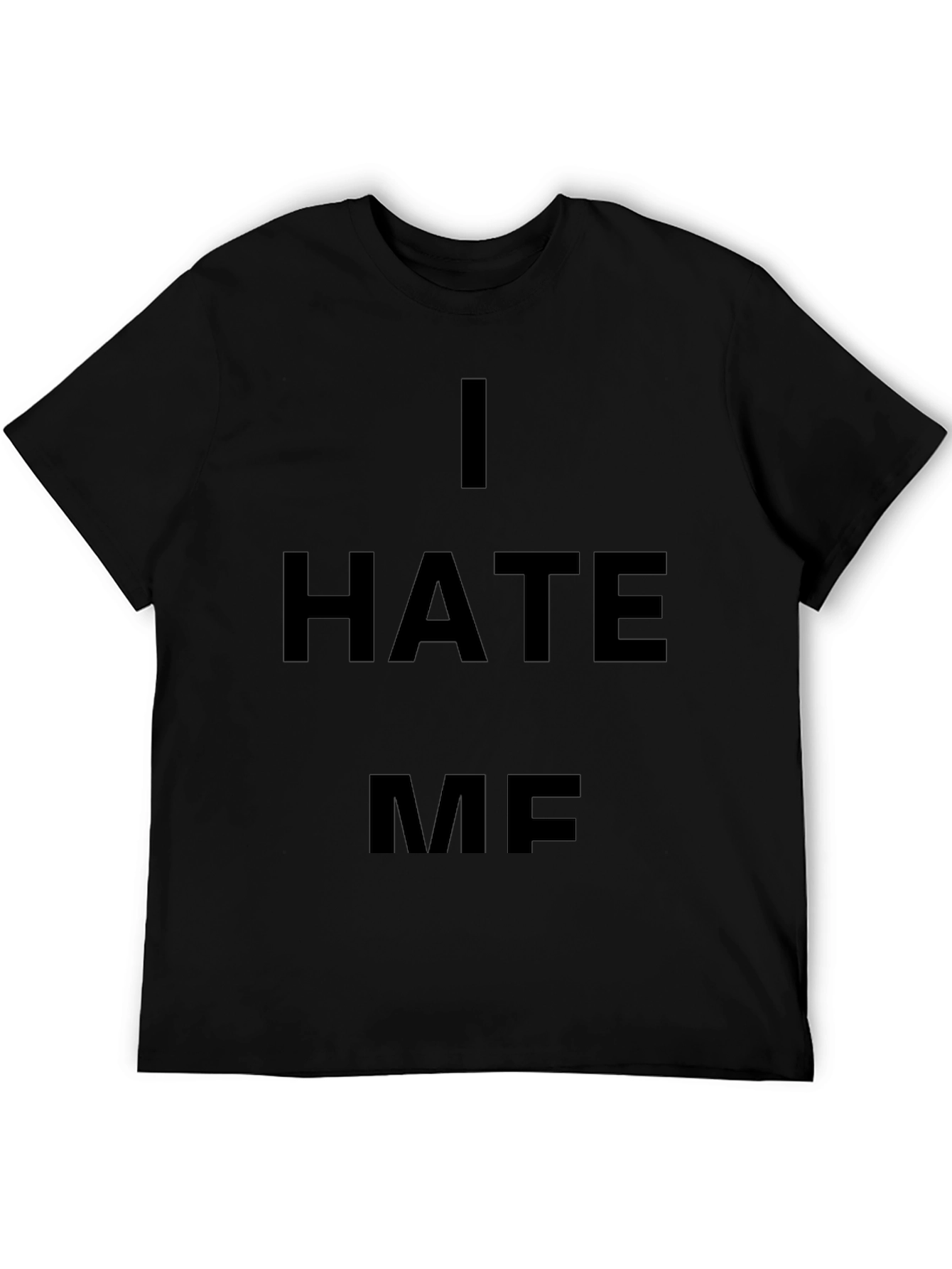 I HATE ME Graphic Tee - Black